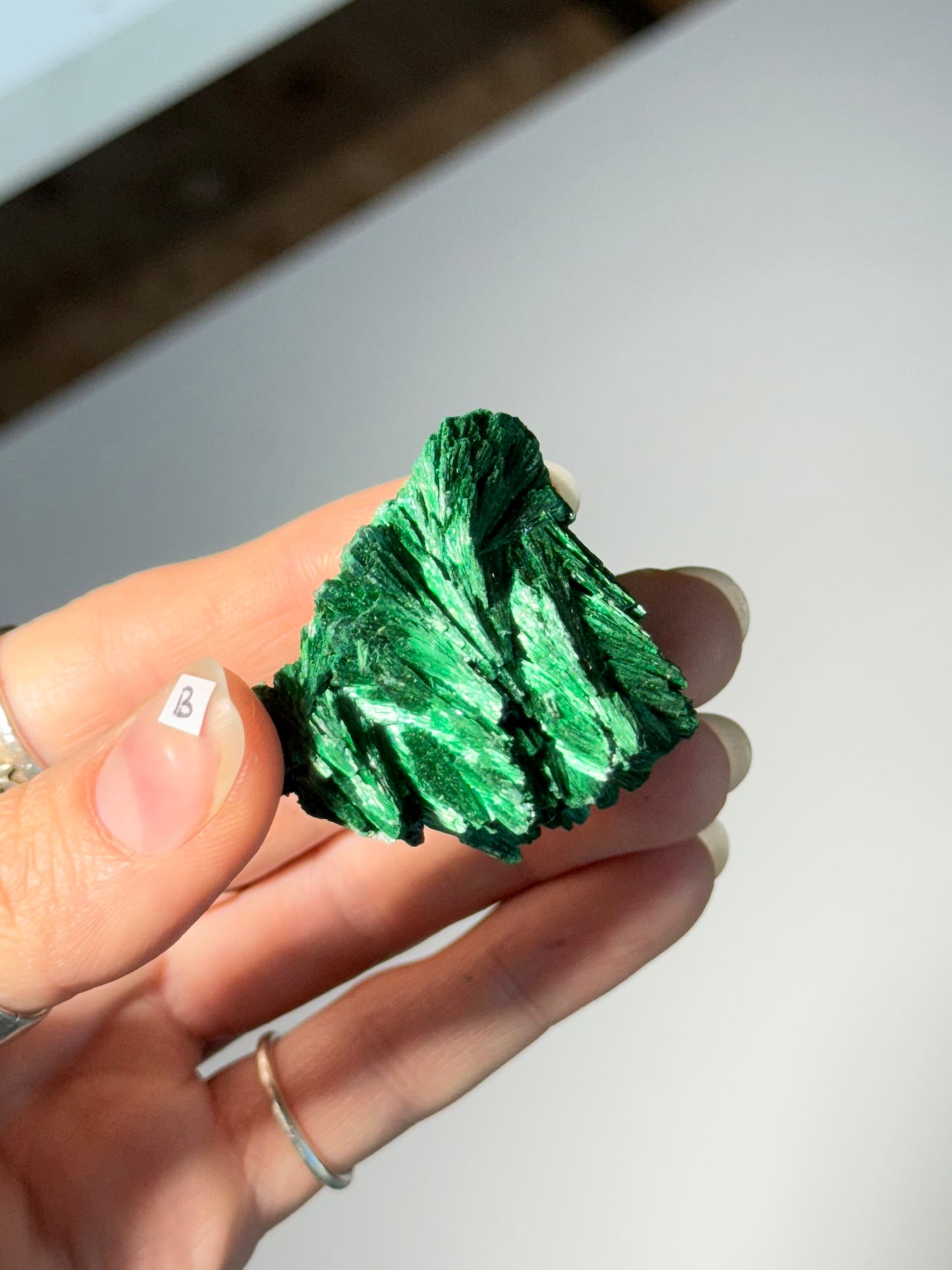 Raw Malachite ( B )