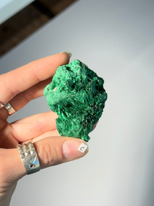 Raw Malachite ( C )
