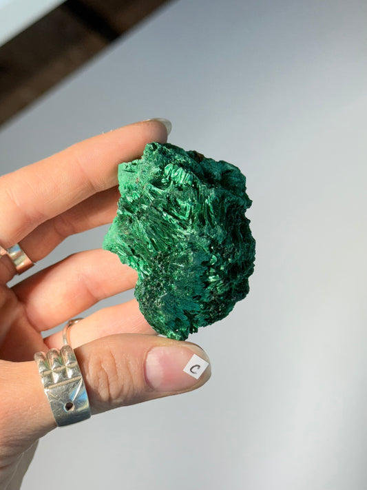 Raw Malachite ( C )