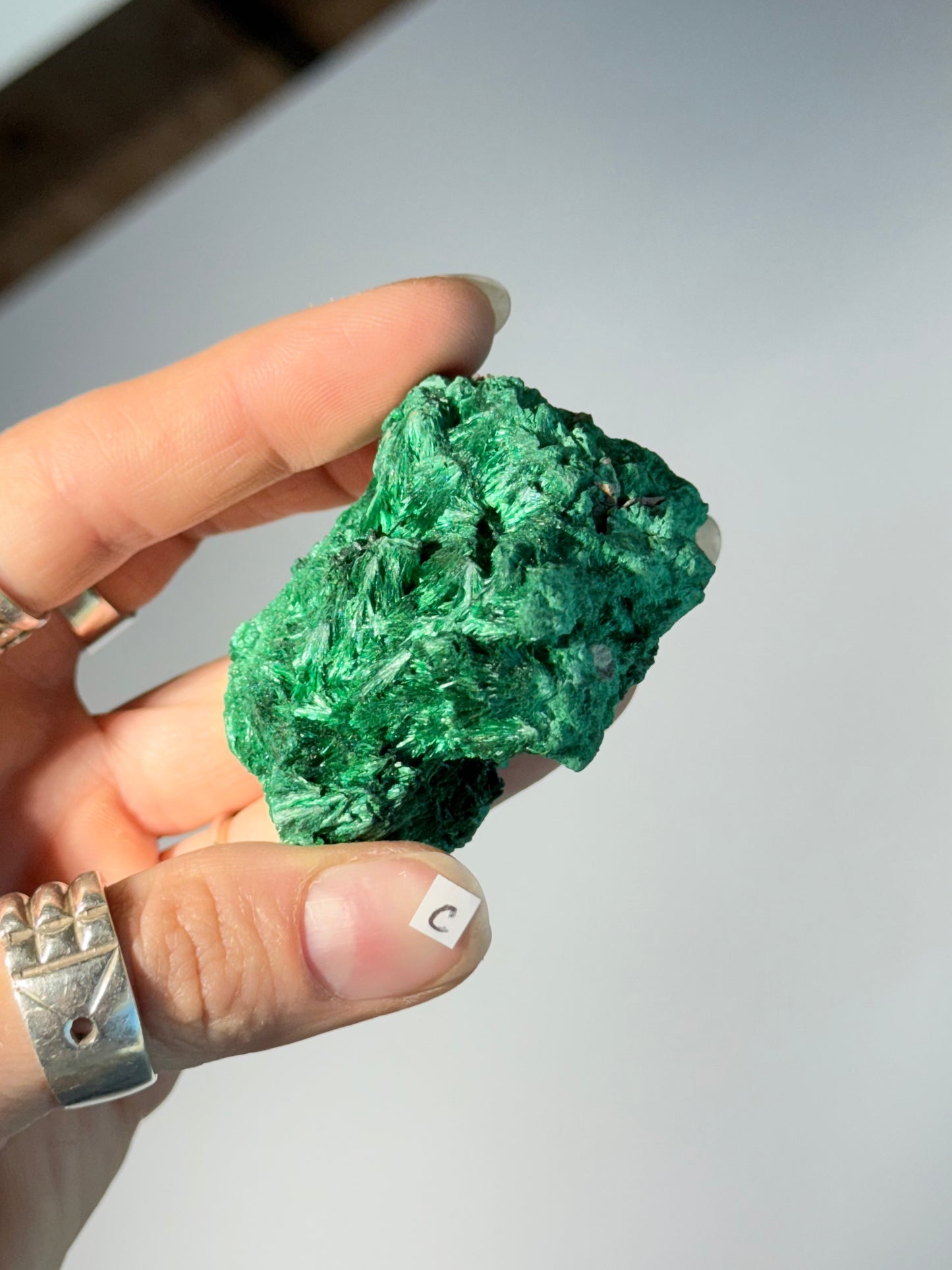 Raw Malachite ( C )