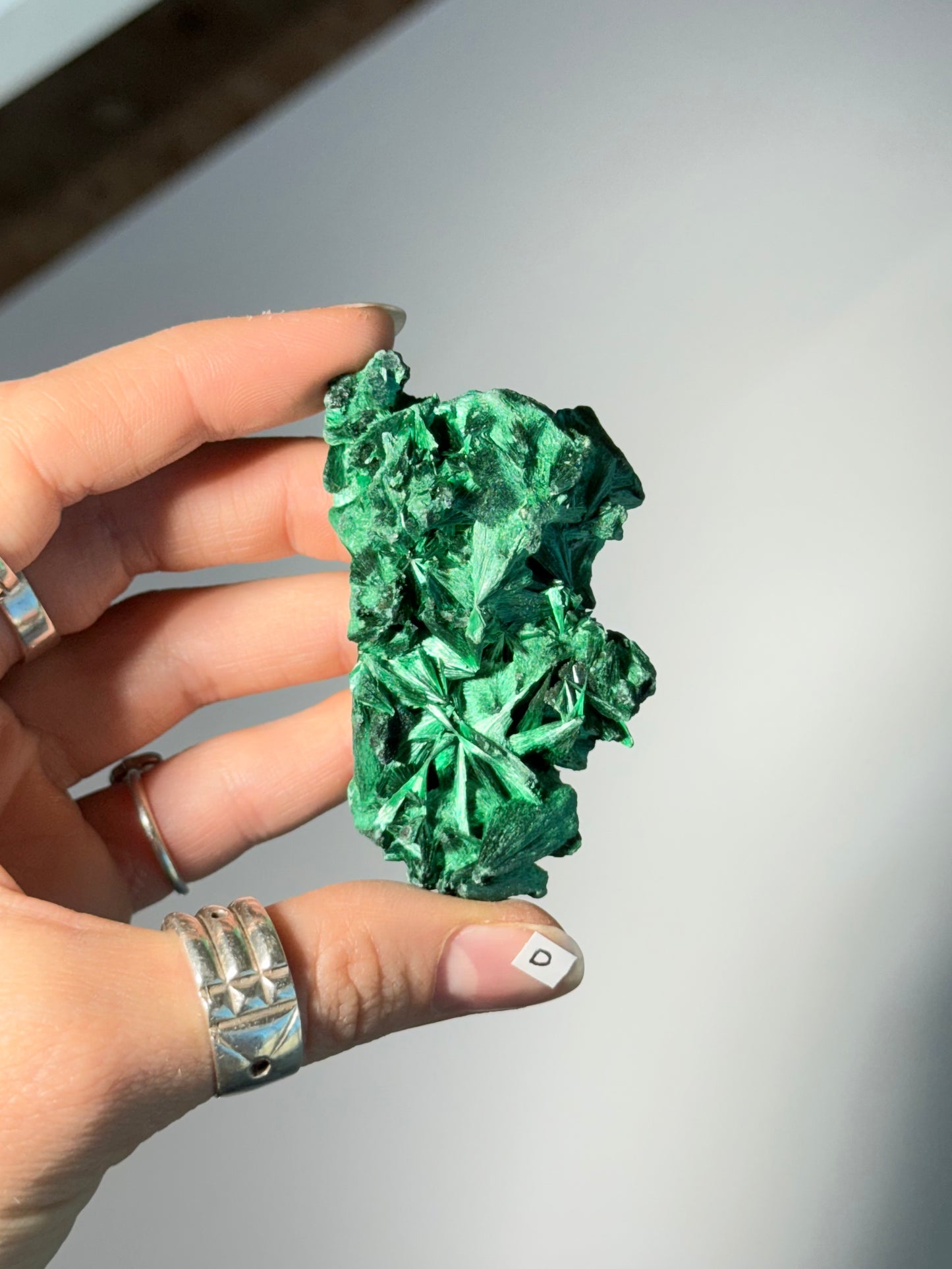Raw Malachite ( D )