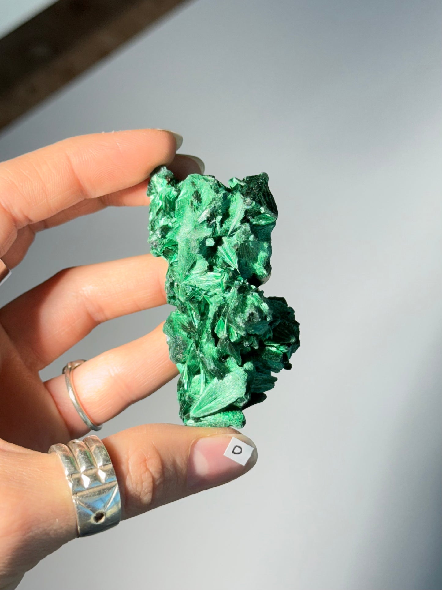 Raw Malachite ( D )