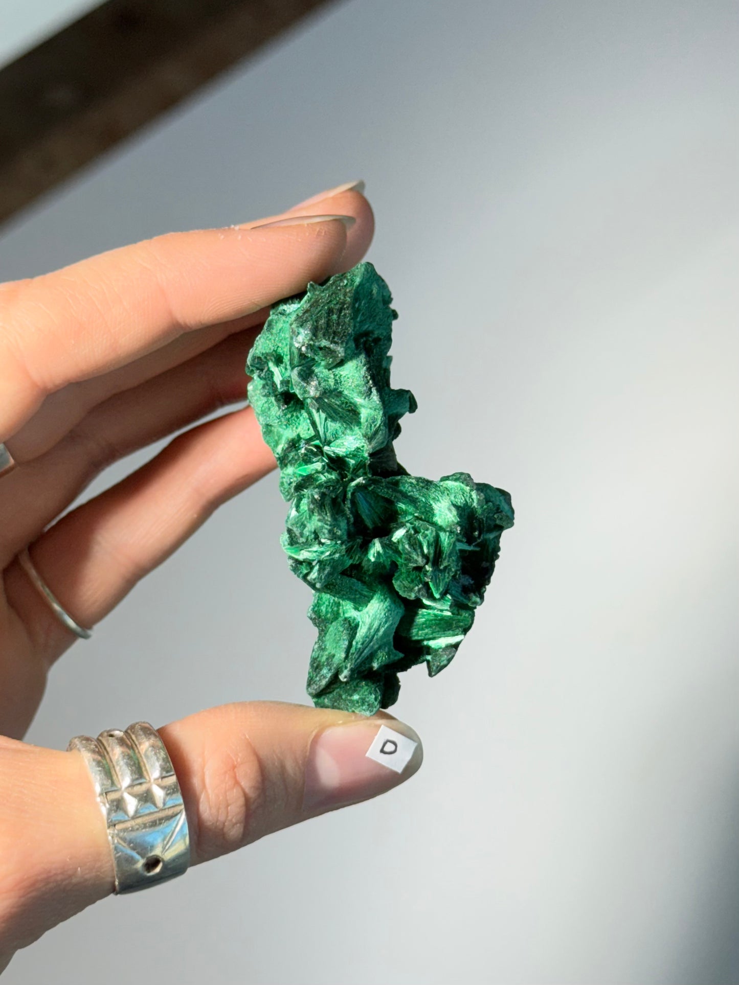 Raw Malachite ( D )