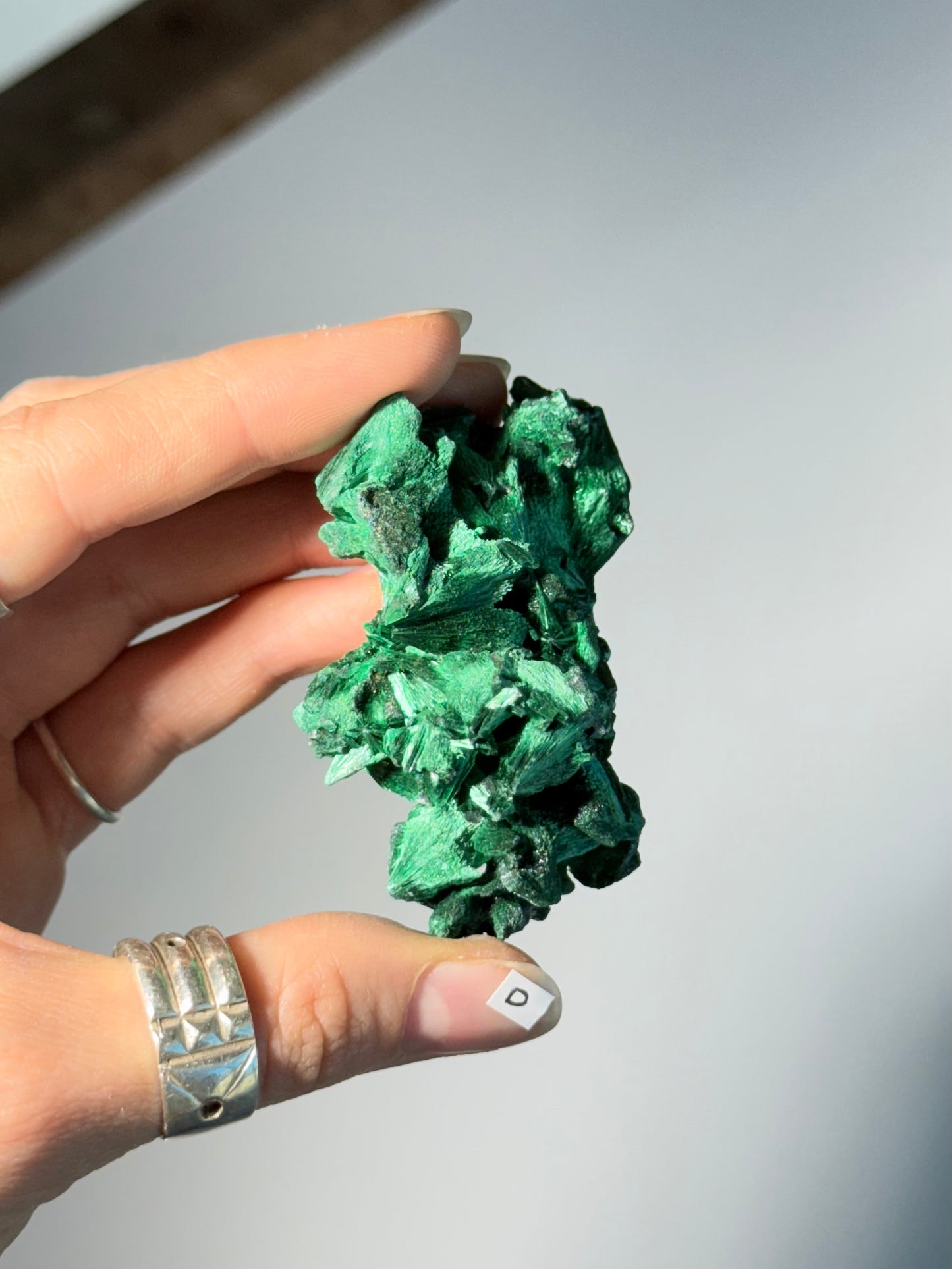 Raw Malachite ( D )