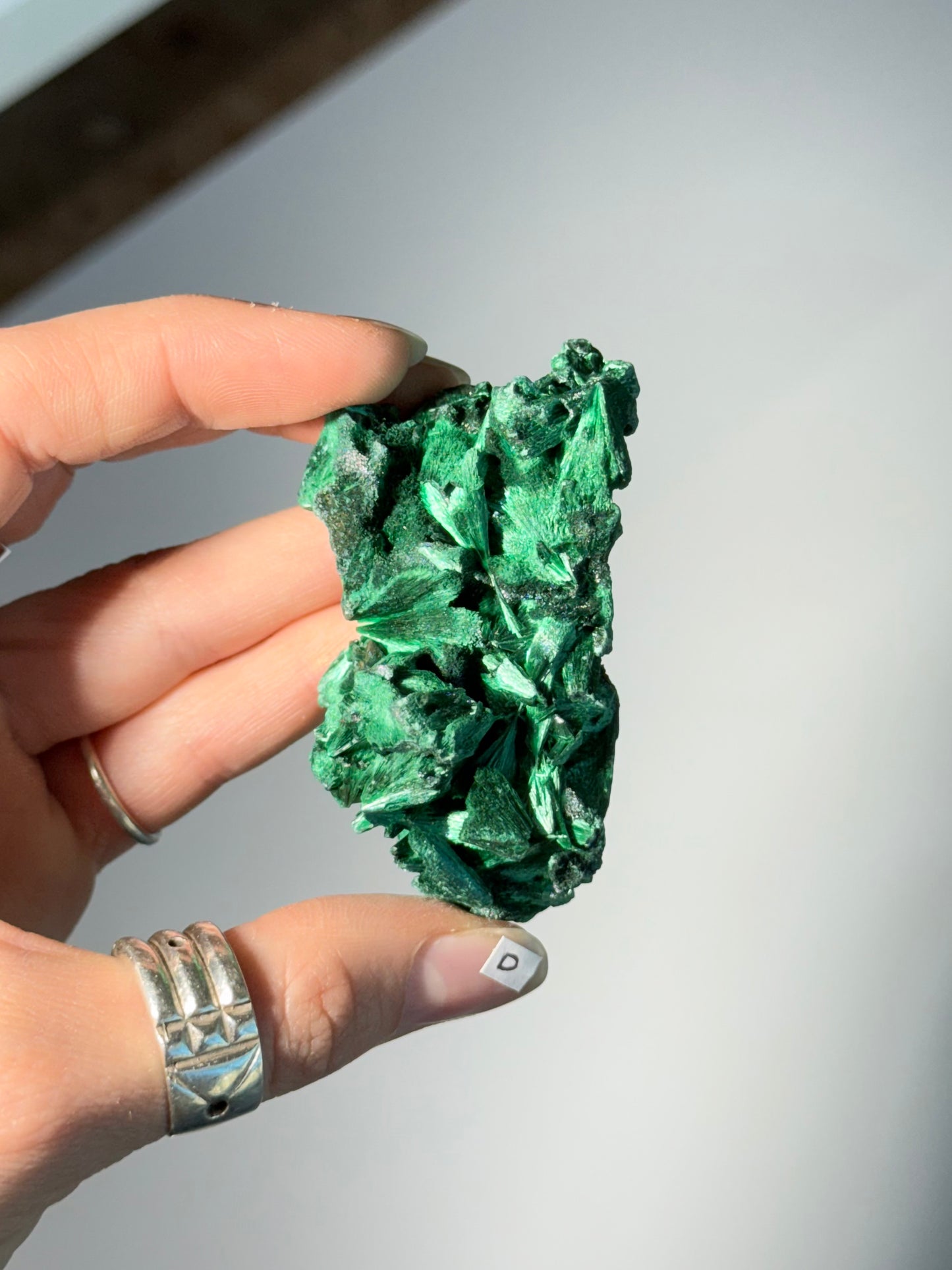 Raw Malachite ( D )