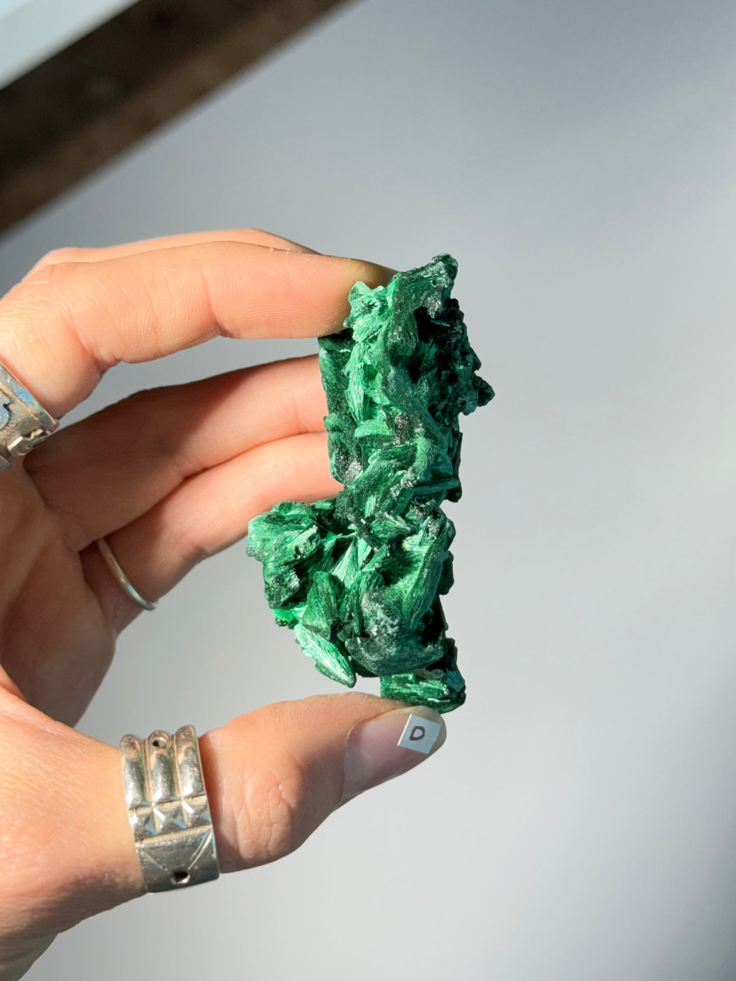 Raw Malachite ( D )