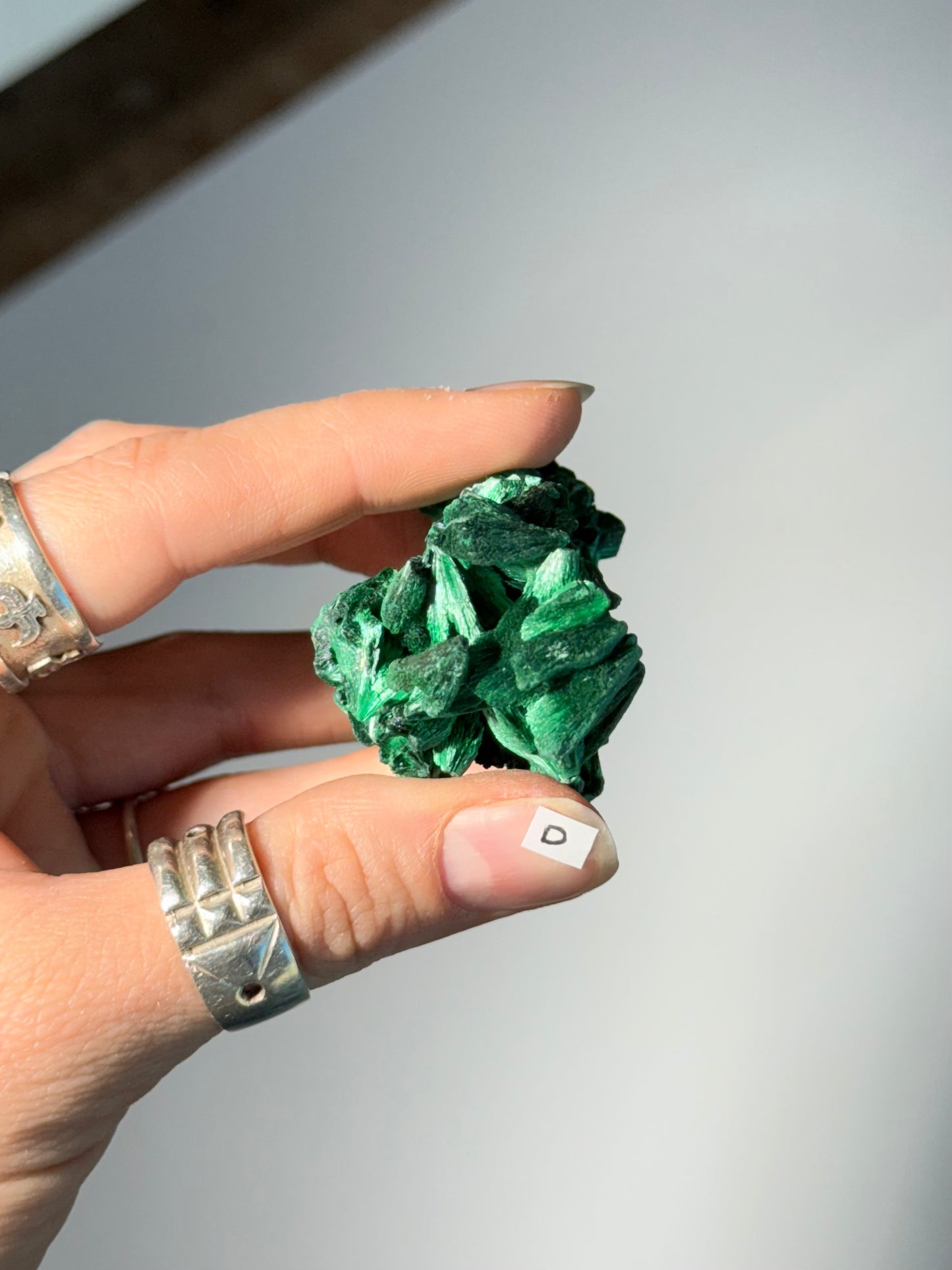 Raw Malachite ( D )