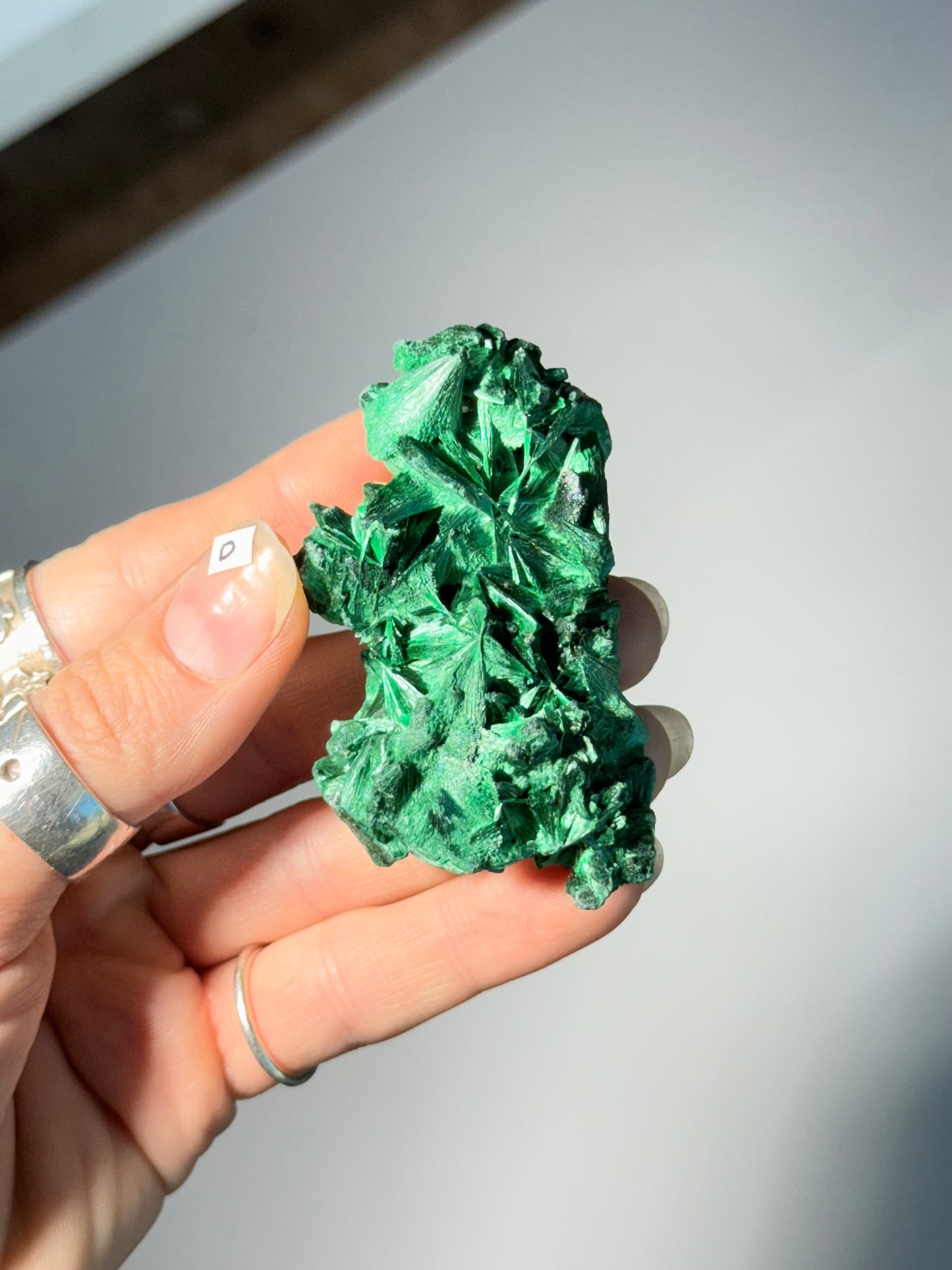 Raw Malachite ( D )