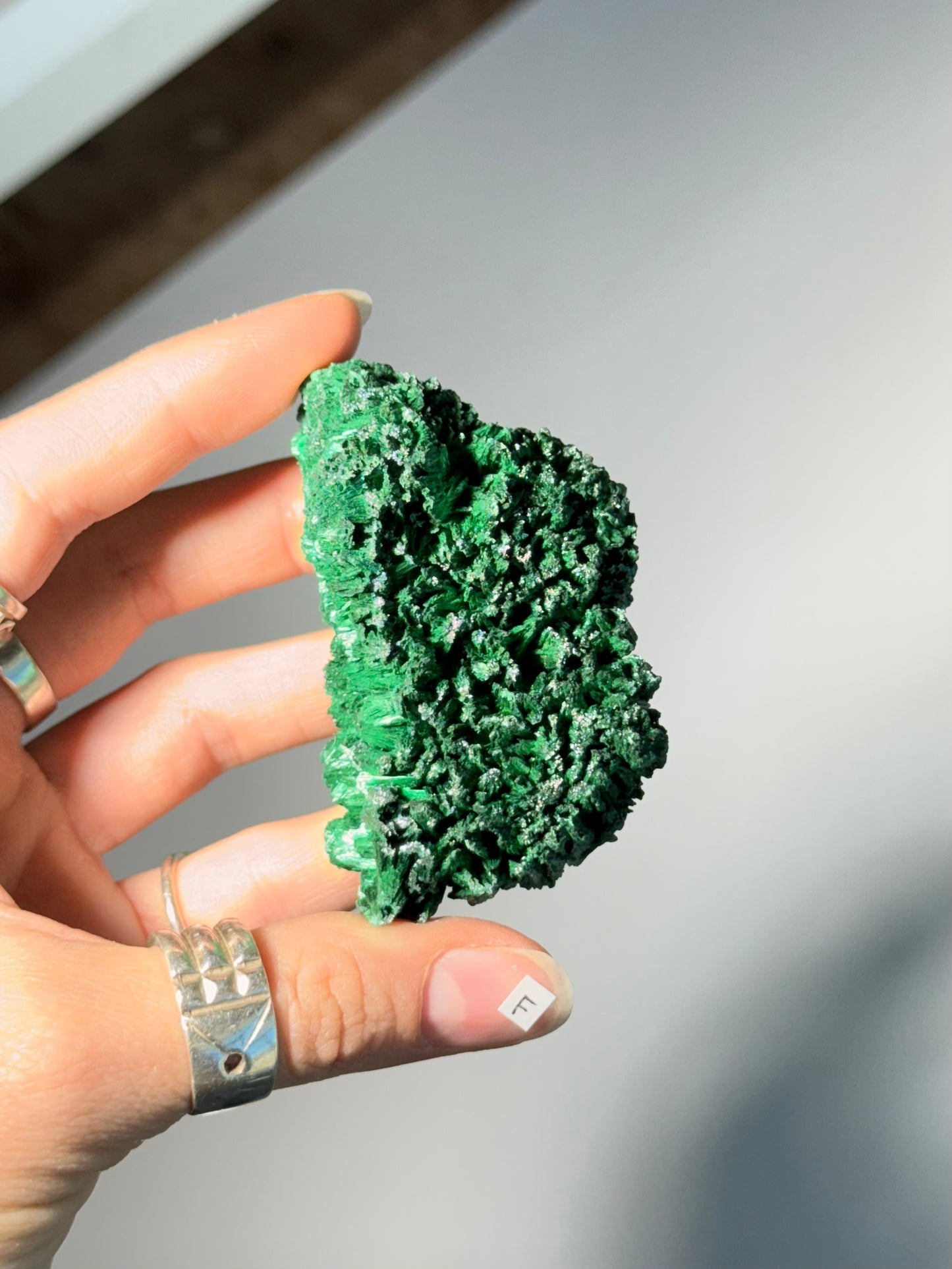 Raw Malachite ( F )
