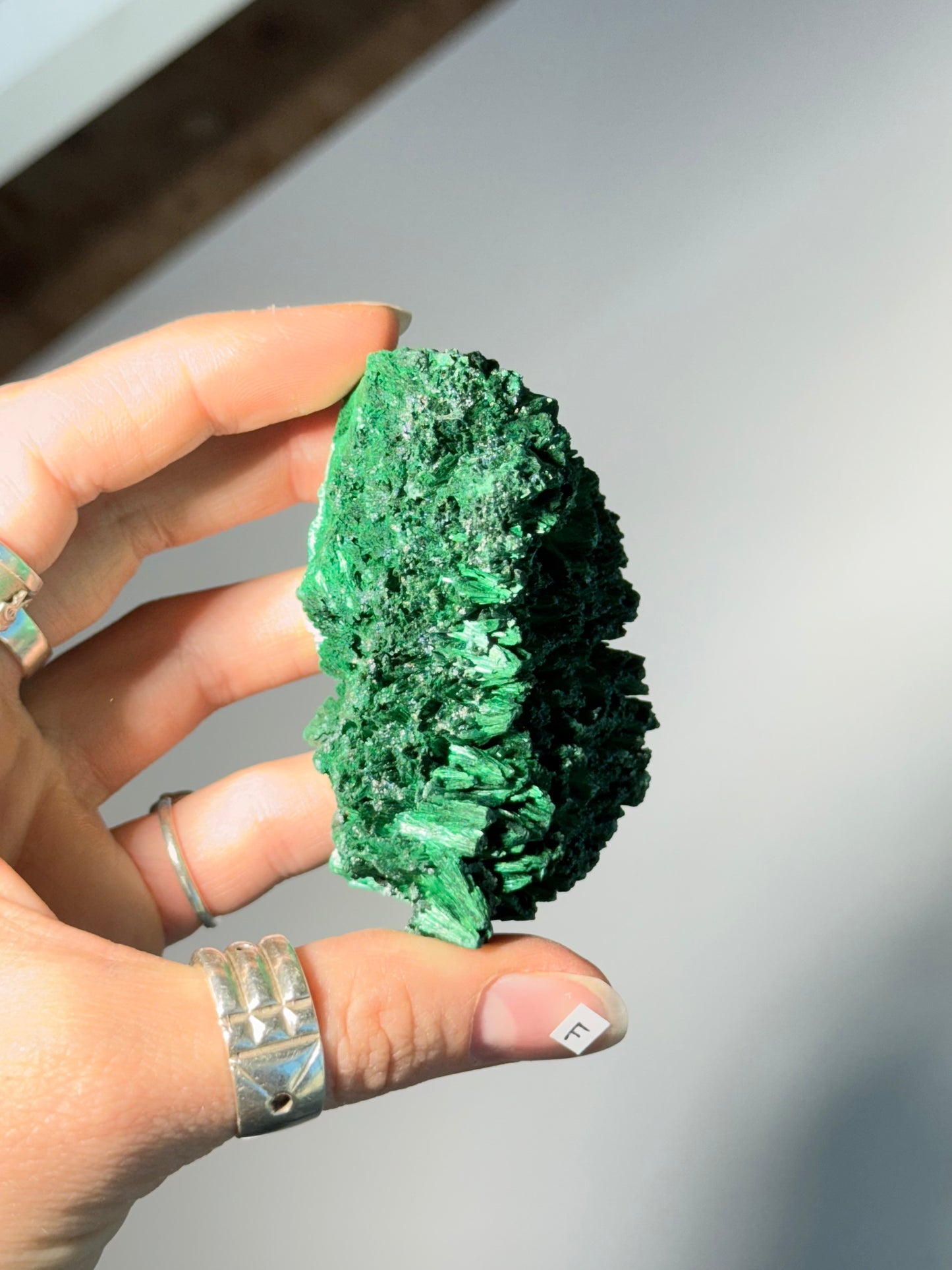 Raw Malachite ( F )