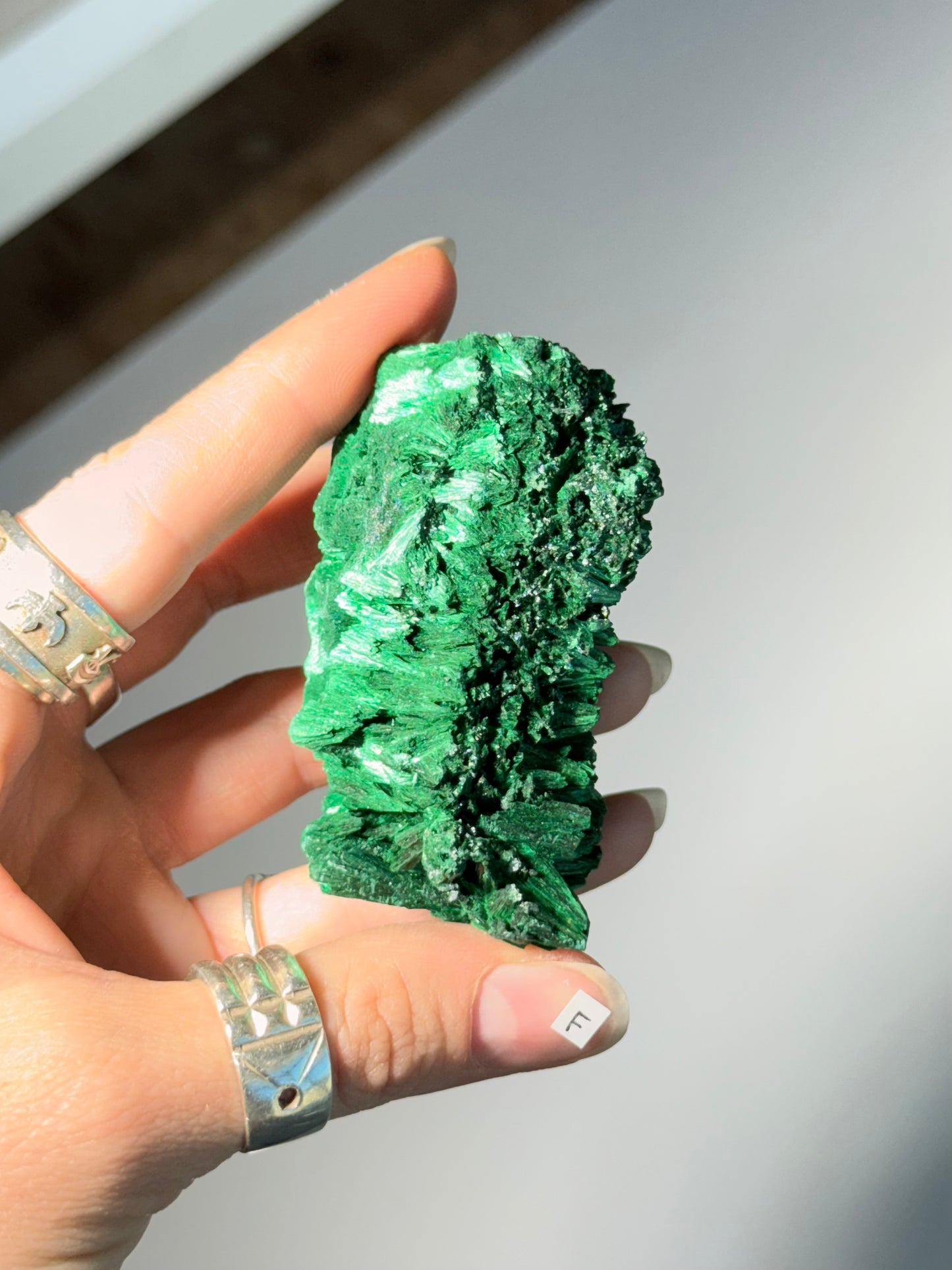 Raw Malachite ( F )