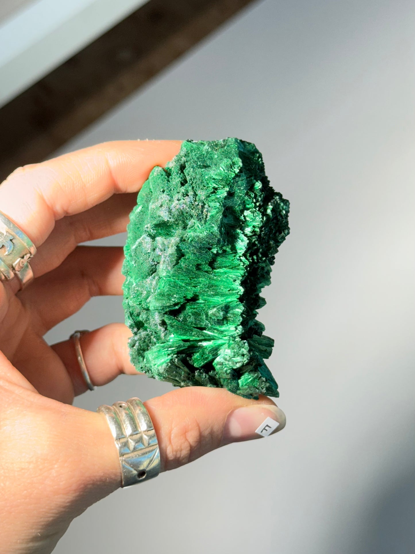 Raw Malachite ( F )