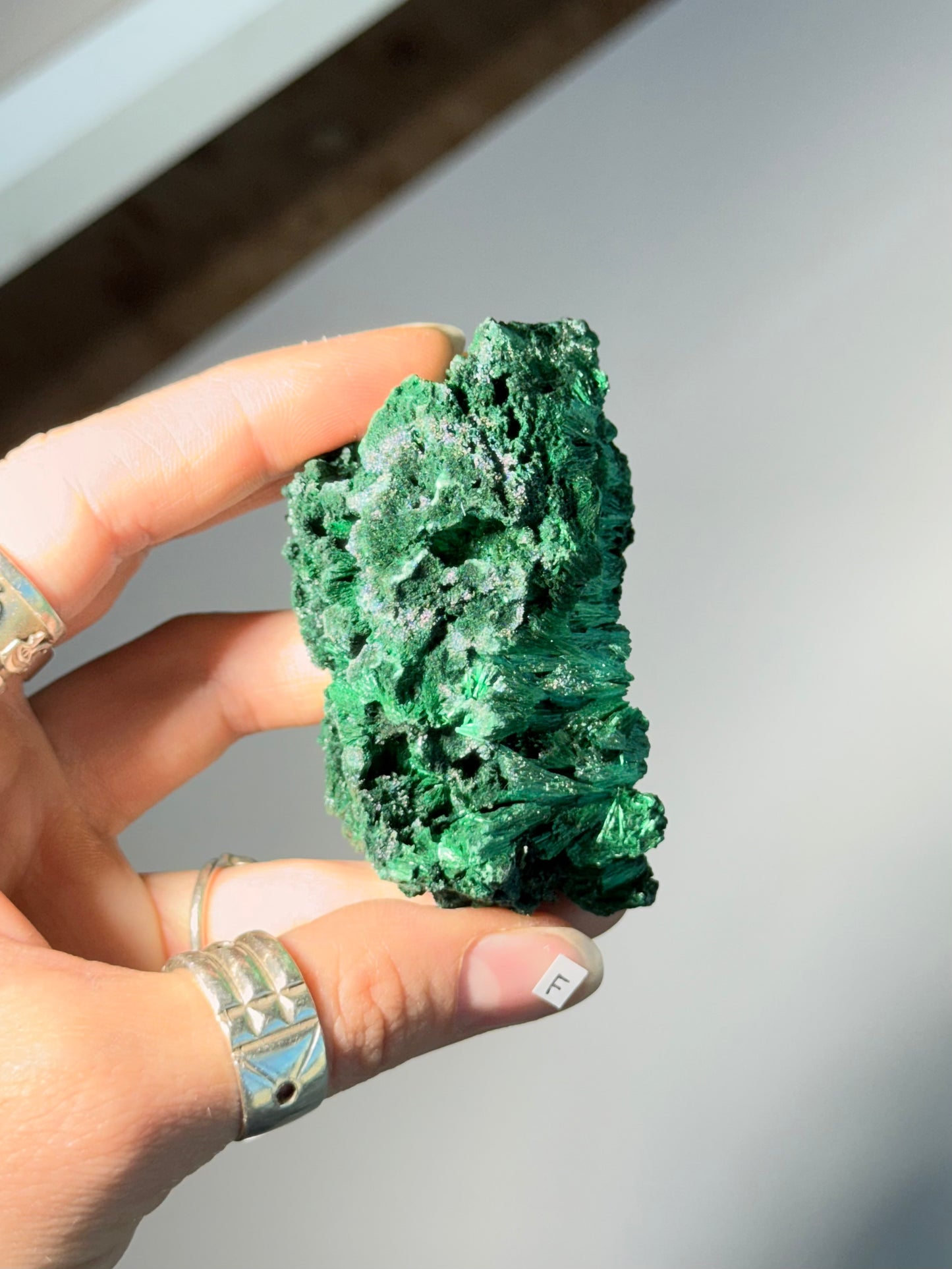 Raw Malachite ( F )
