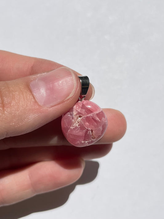 Rhodochrosite Pendant
