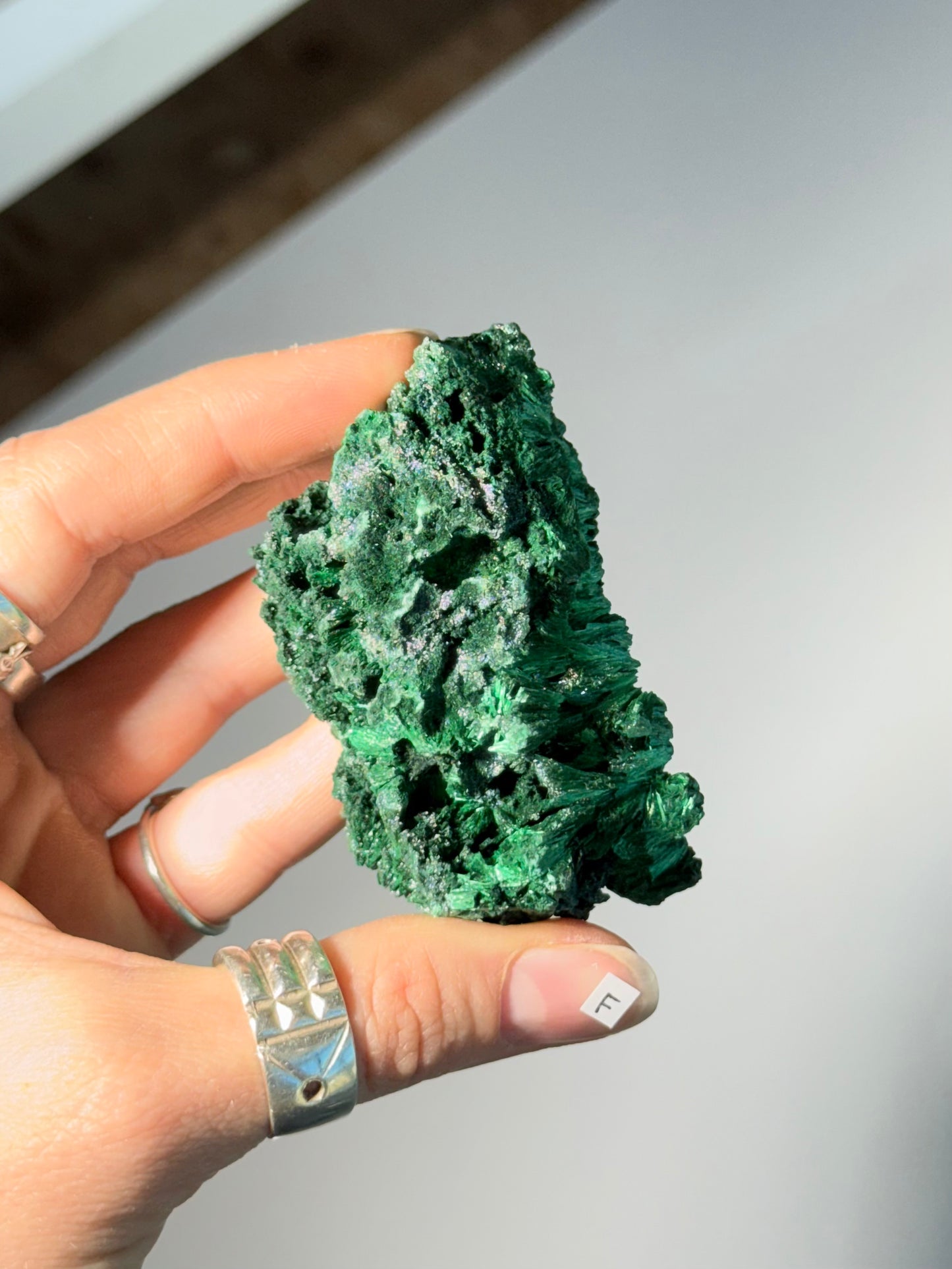 Raw Malachite ( F )