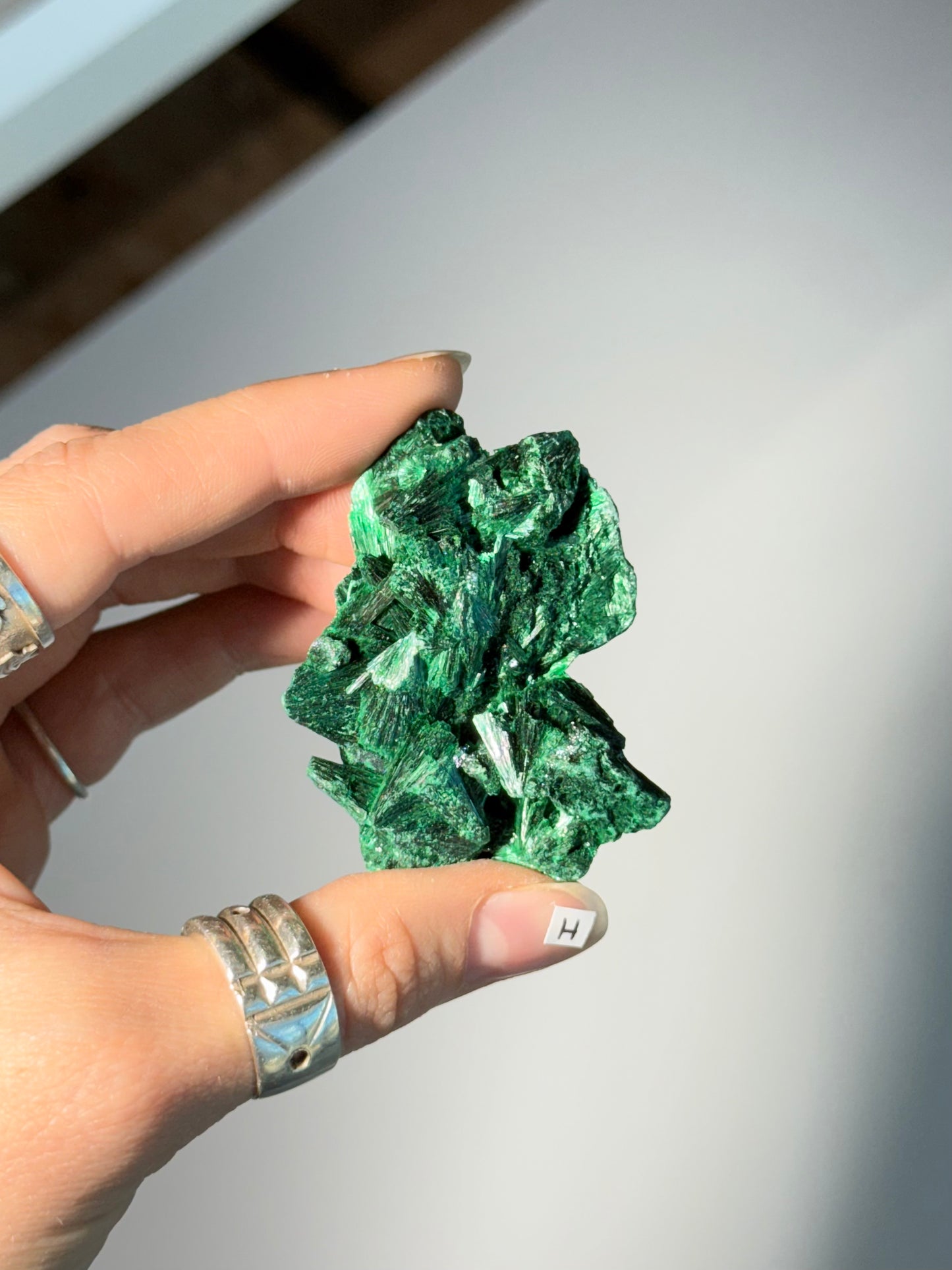 Raw Malachite ( H )