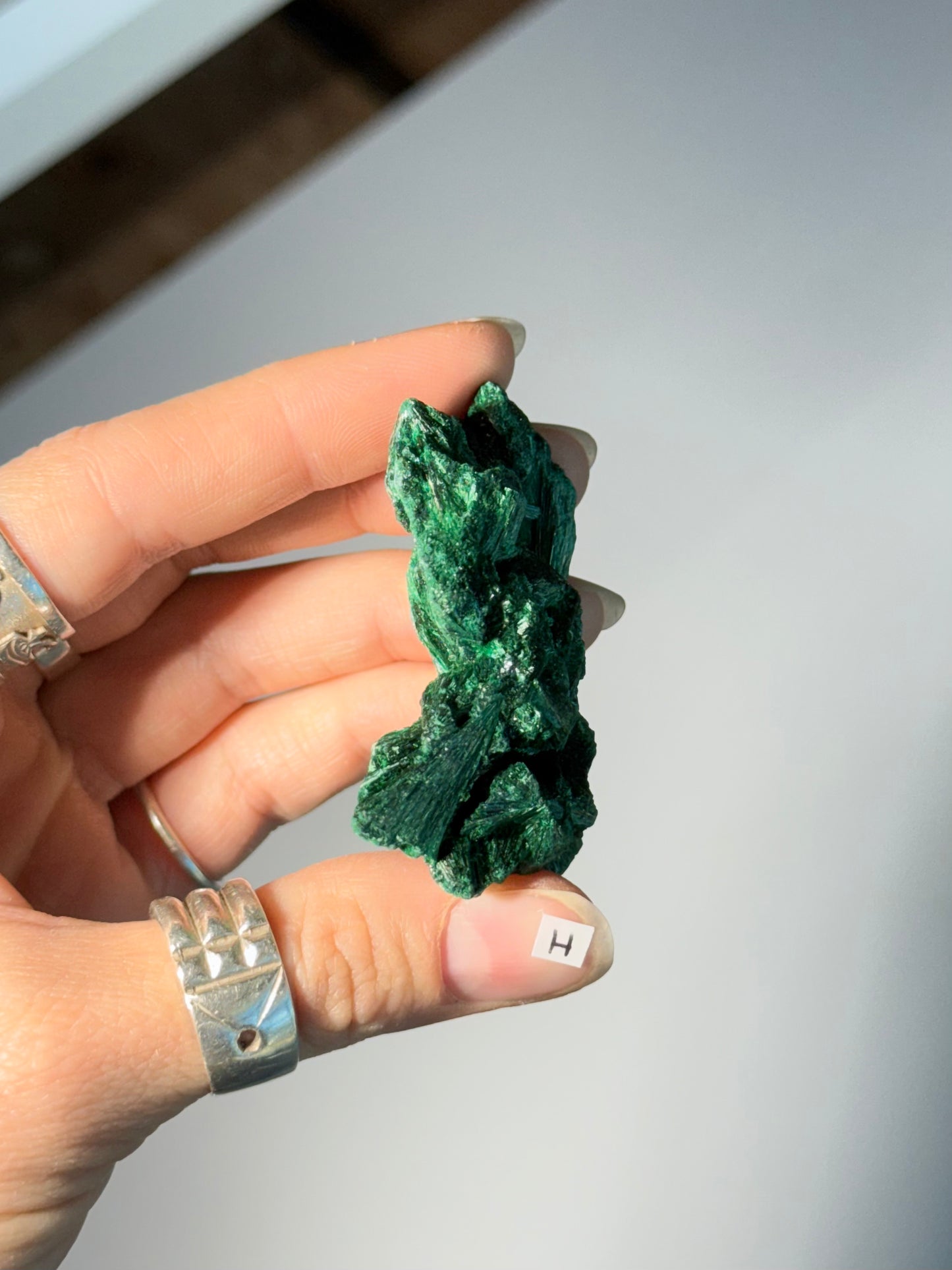 Raw Malachite ( H )