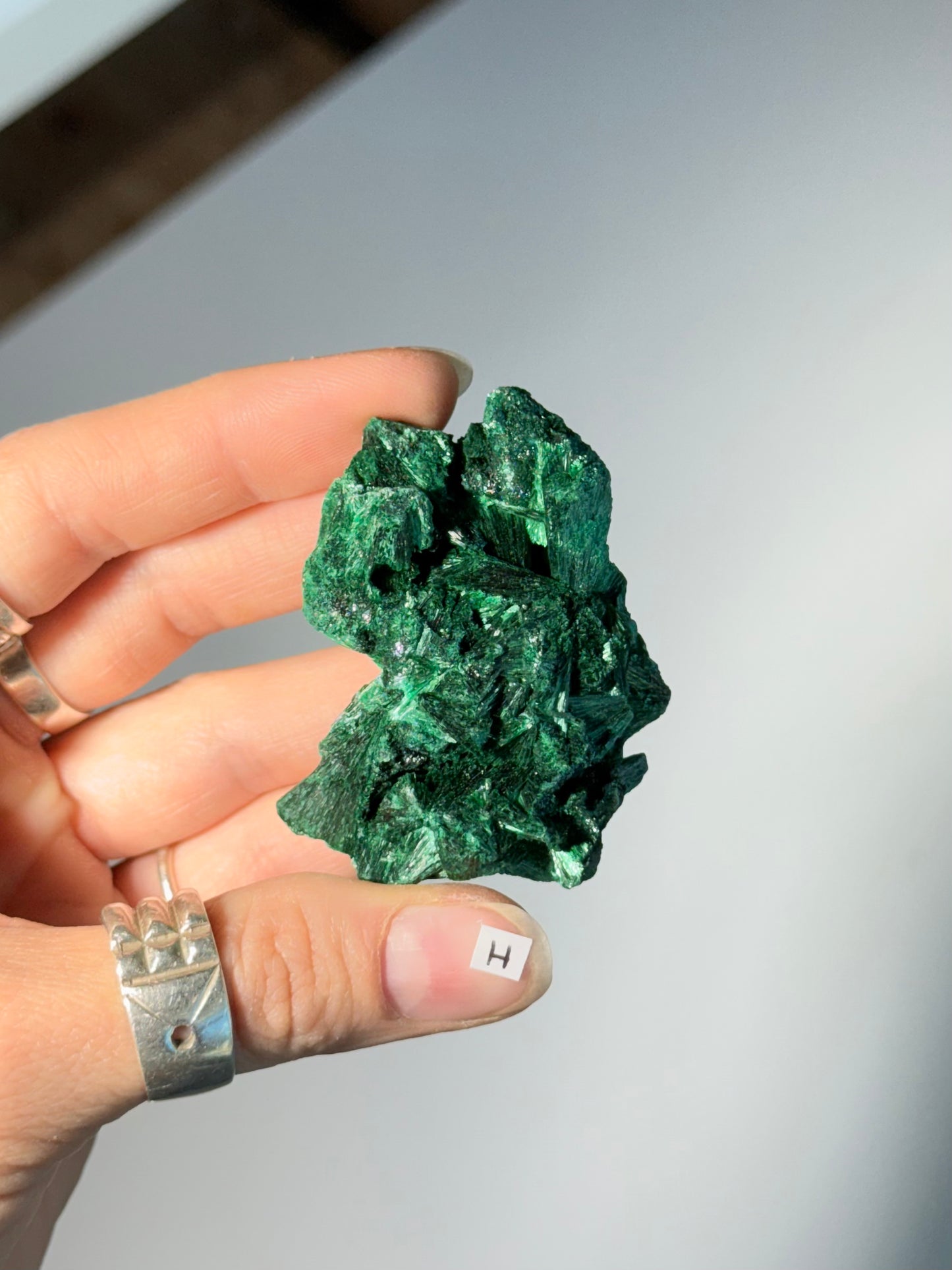 Raw Malachite ( H )