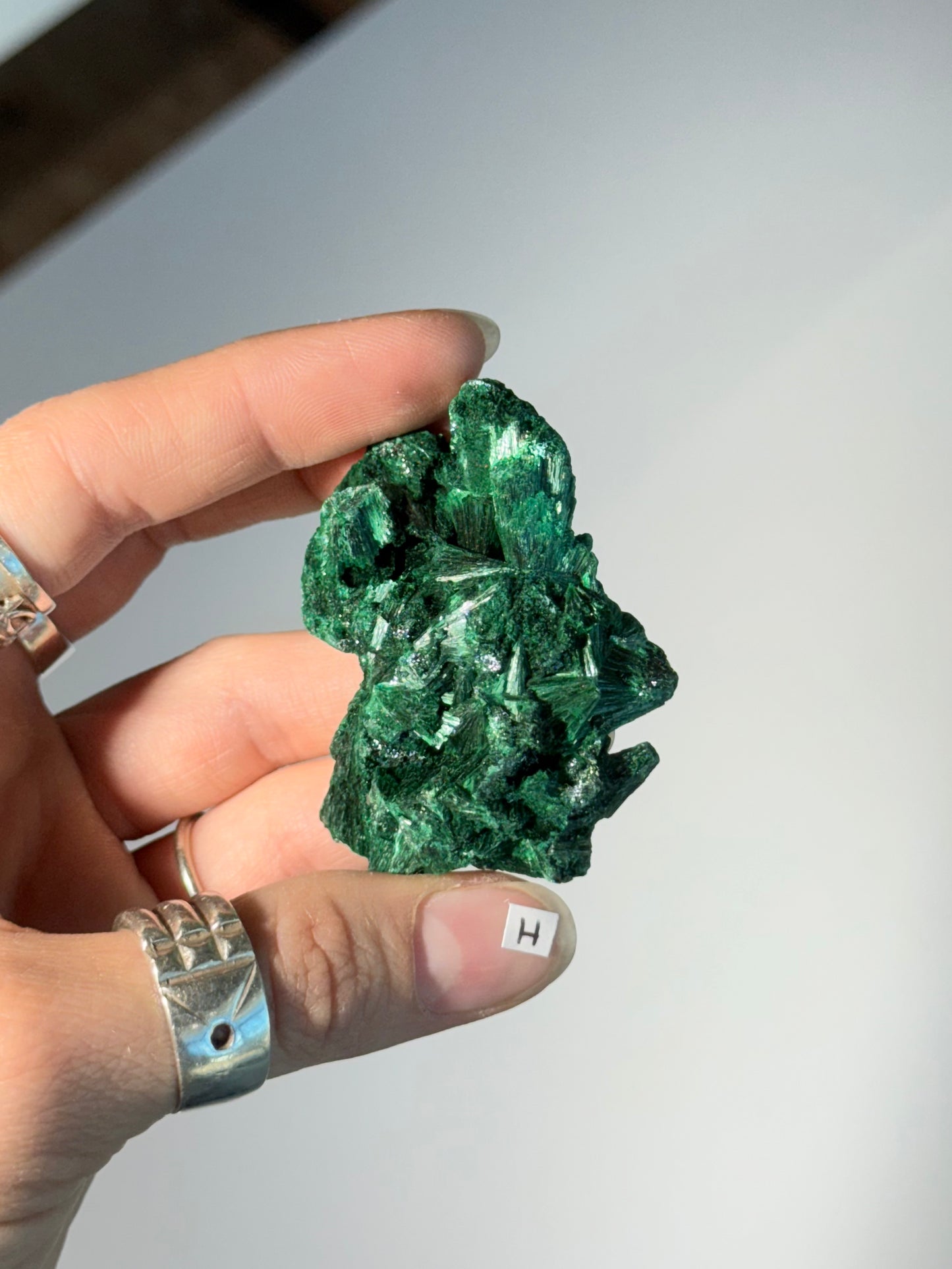 Raw Malachite ( H )
