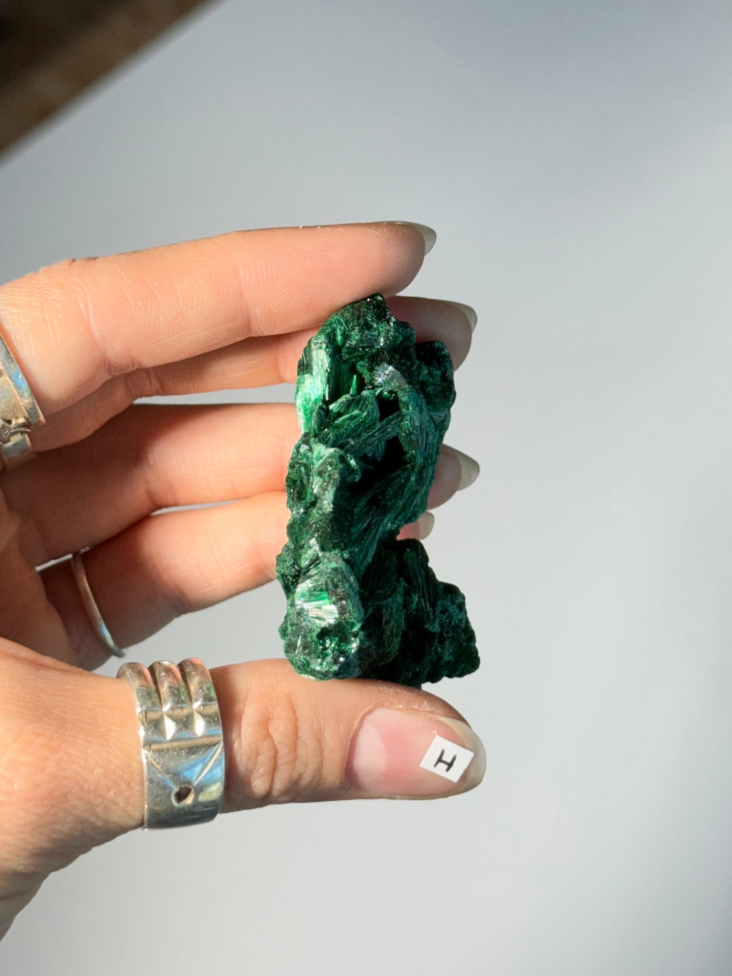 Raw Malachite ( H )