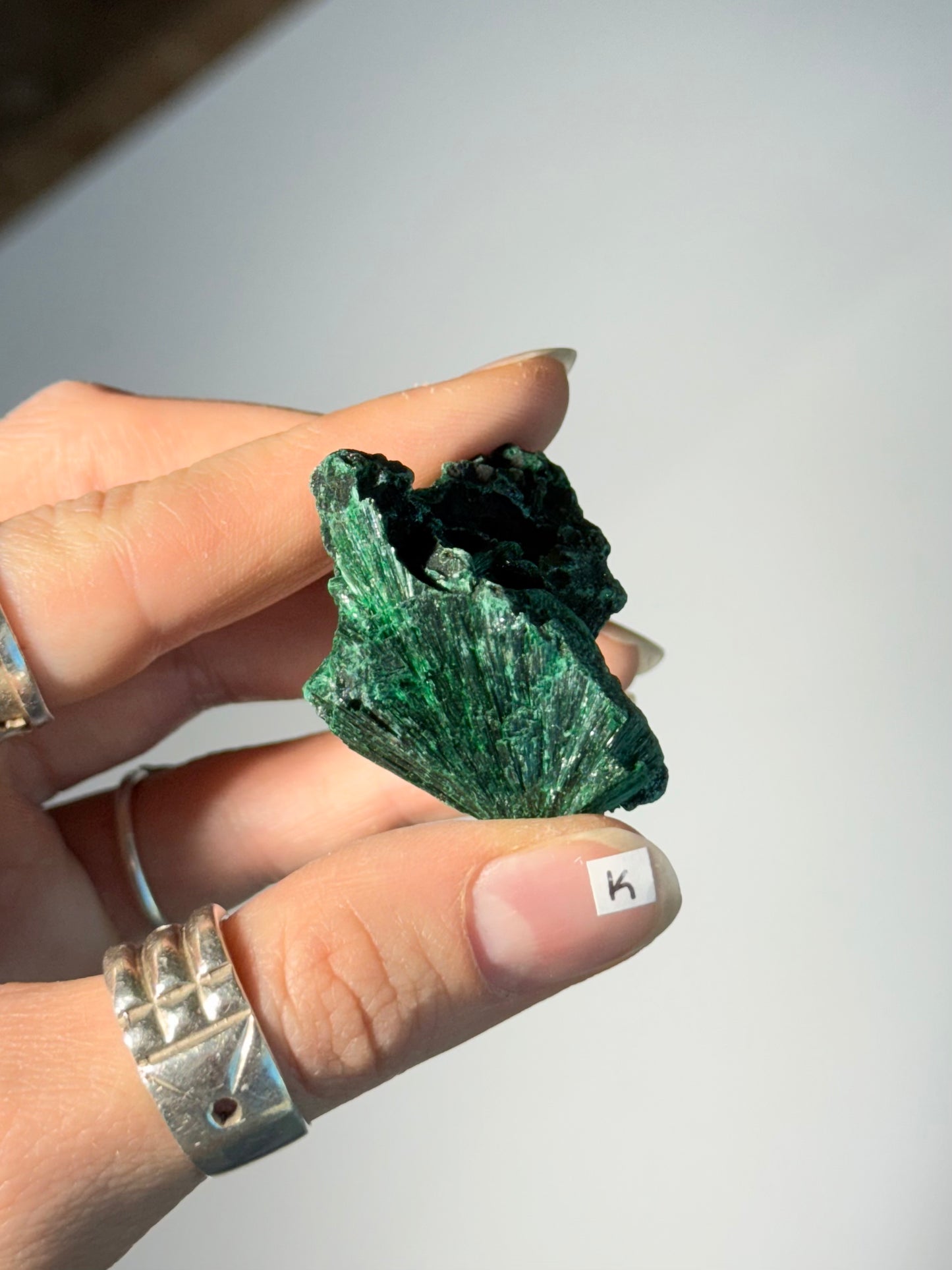 Raw Malachite ( K )
