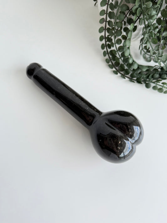 Sheen Obsidian Root Chakra Sculpture