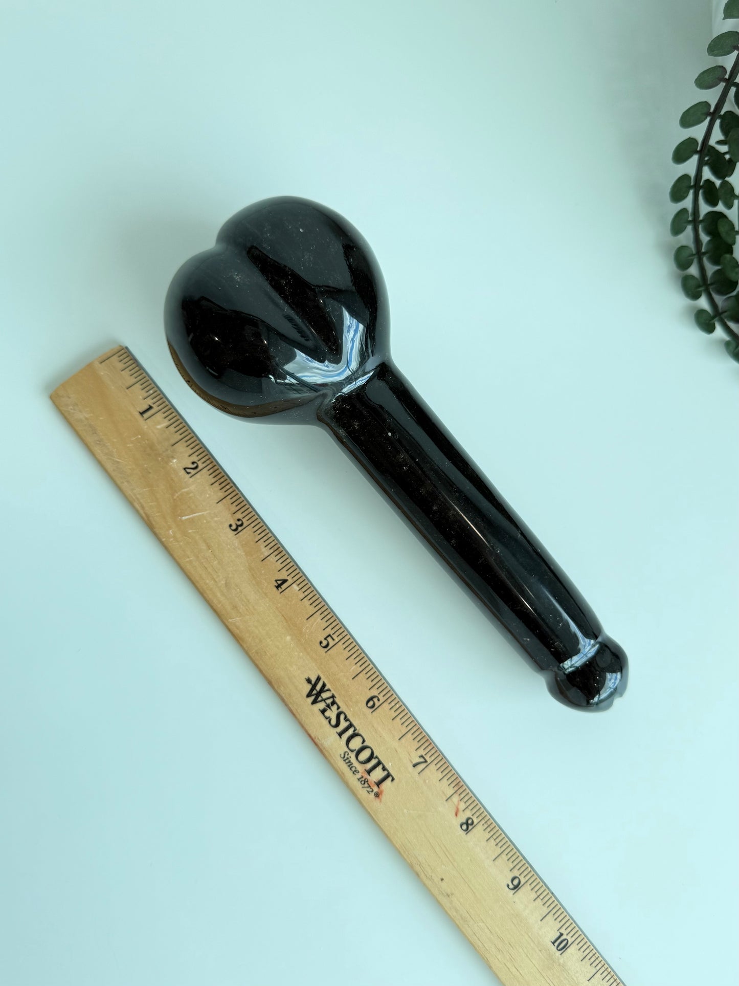 Sheen Obsidian Root Chakra Sculpture
