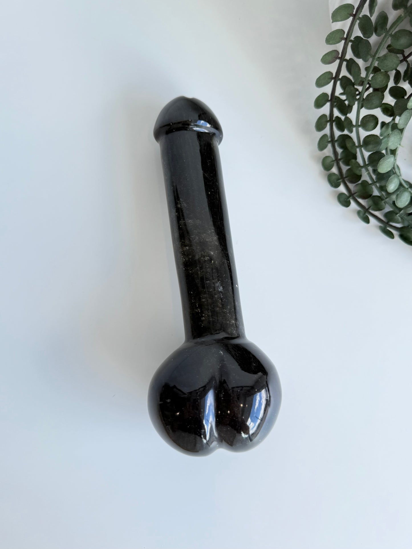 Sheen Obsidian Root Chakra Sculpture