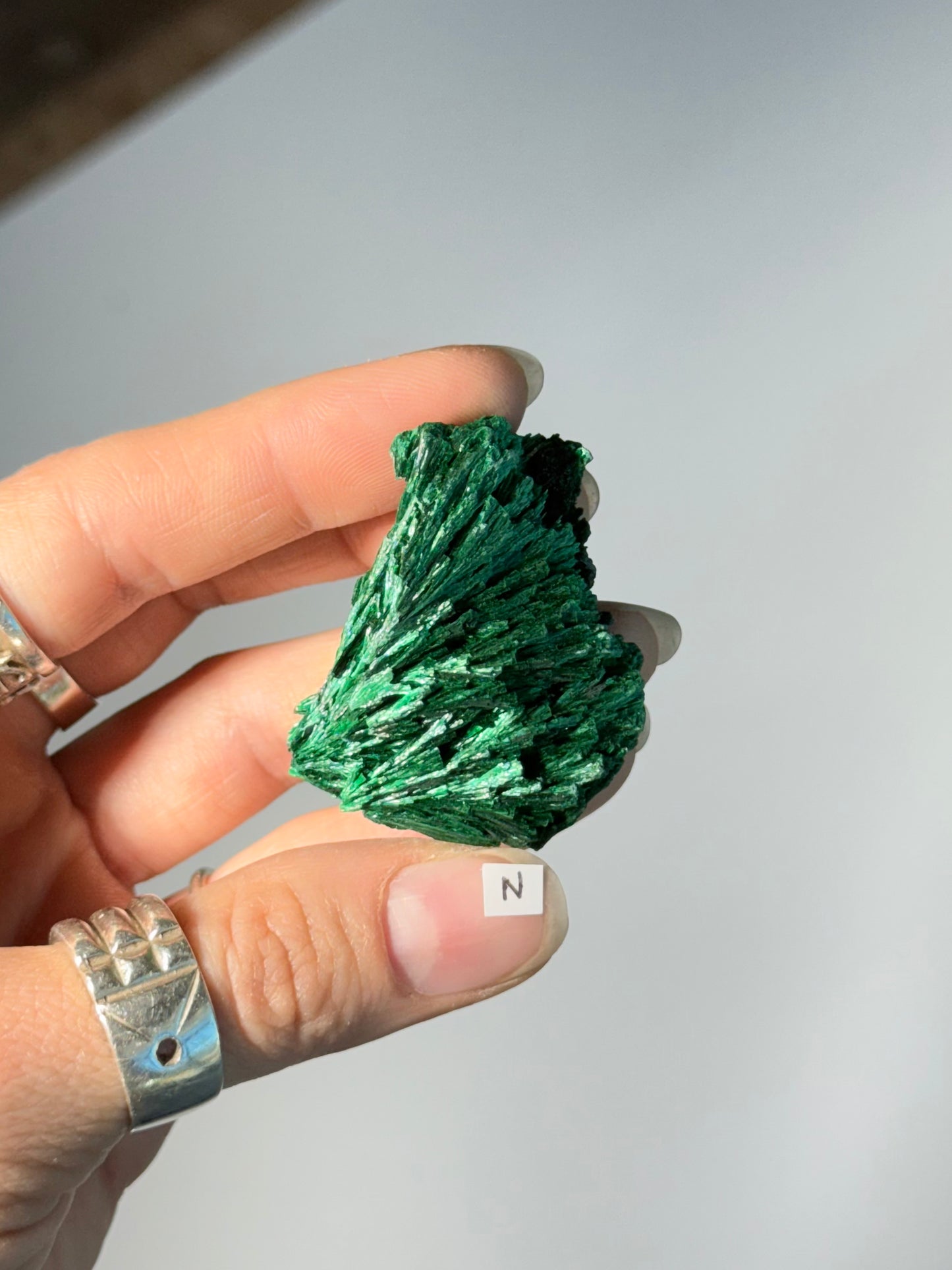 Raw Malachite ( N )