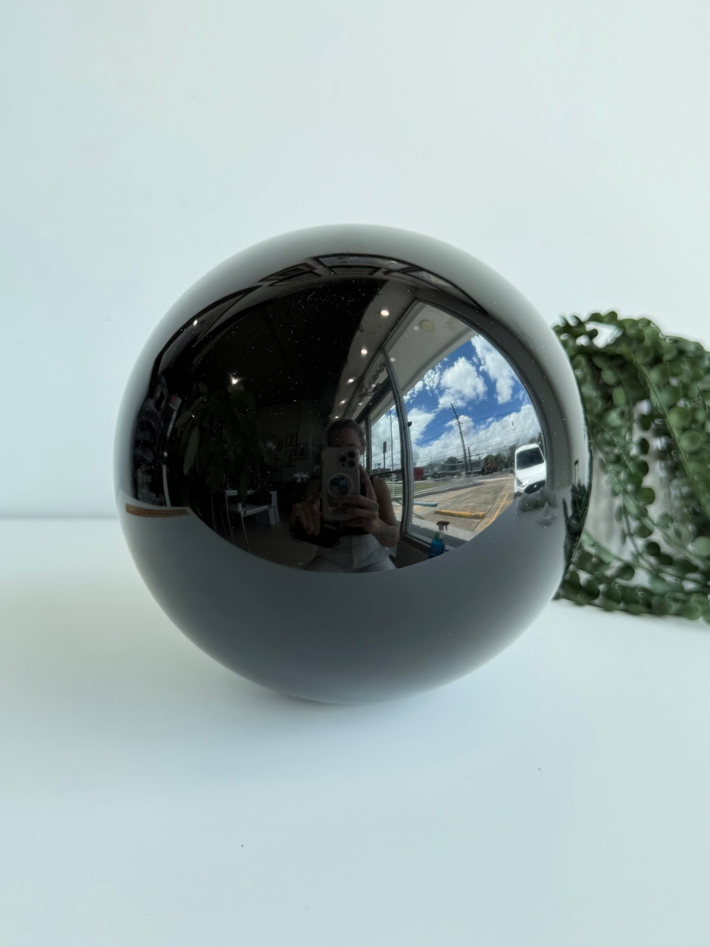 Black Obsidian Sphere - Mexico