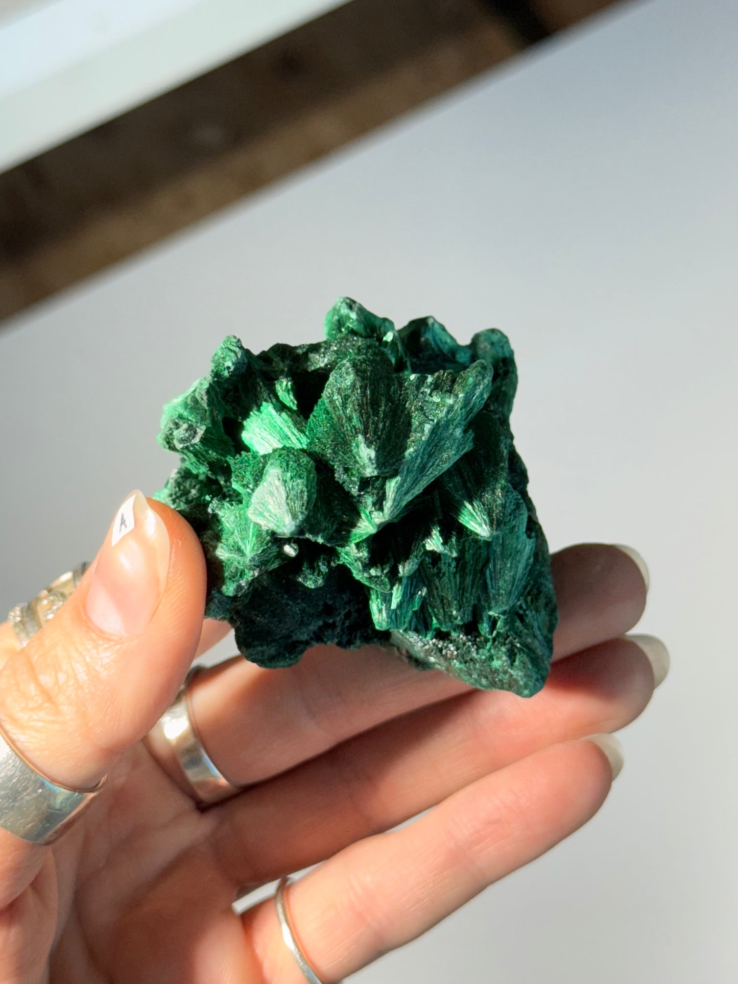 Raw Malachite ( A )