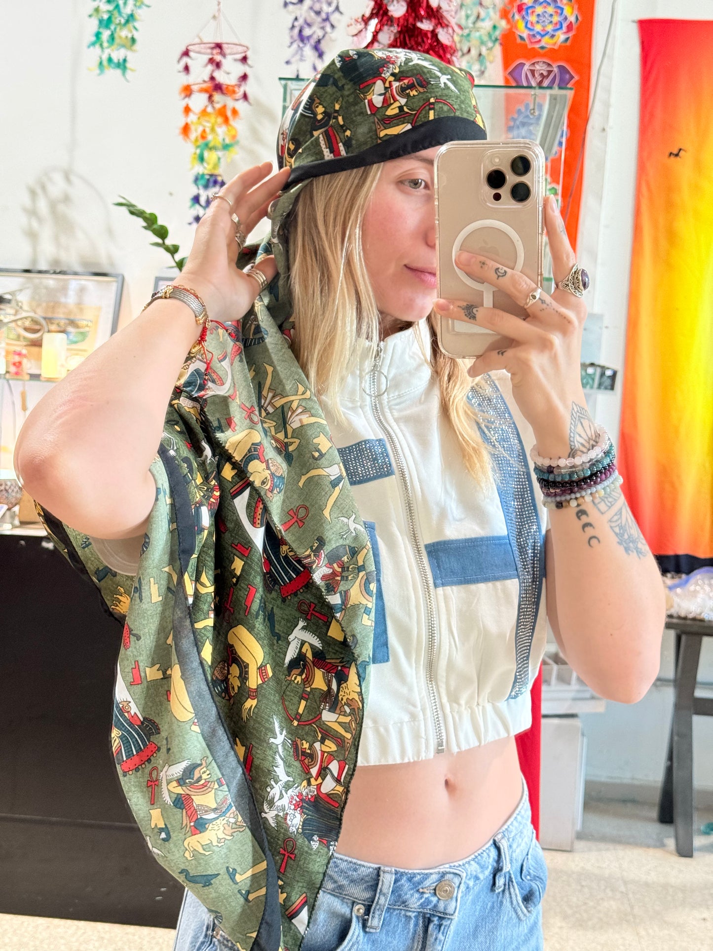 Egyptian Shawl ( Green Color )