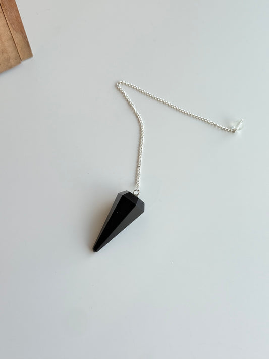 Black Obsidian Pendulum