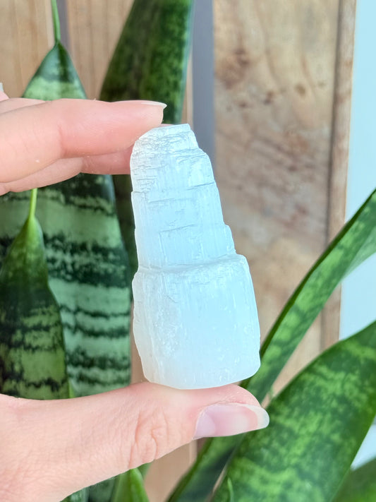 Mini Selenite ( 2" Tall )