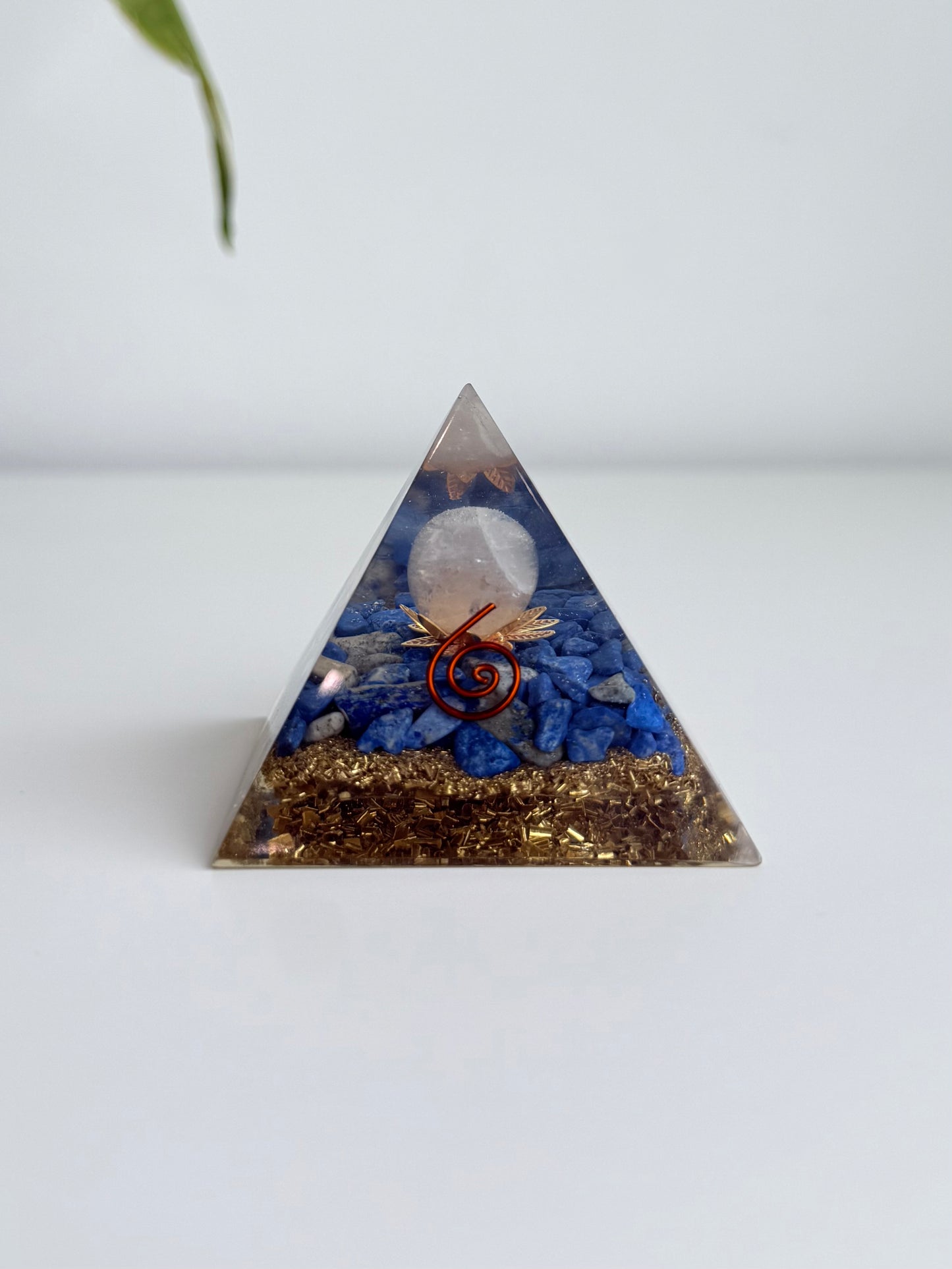 Lapis Lazuli Orgonite with Copper