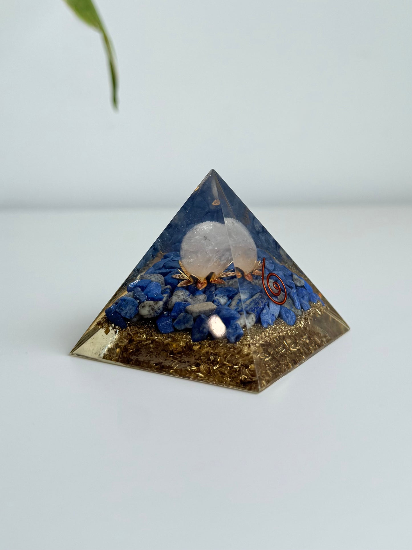 Lapis Lazuli Orgonite with Copper