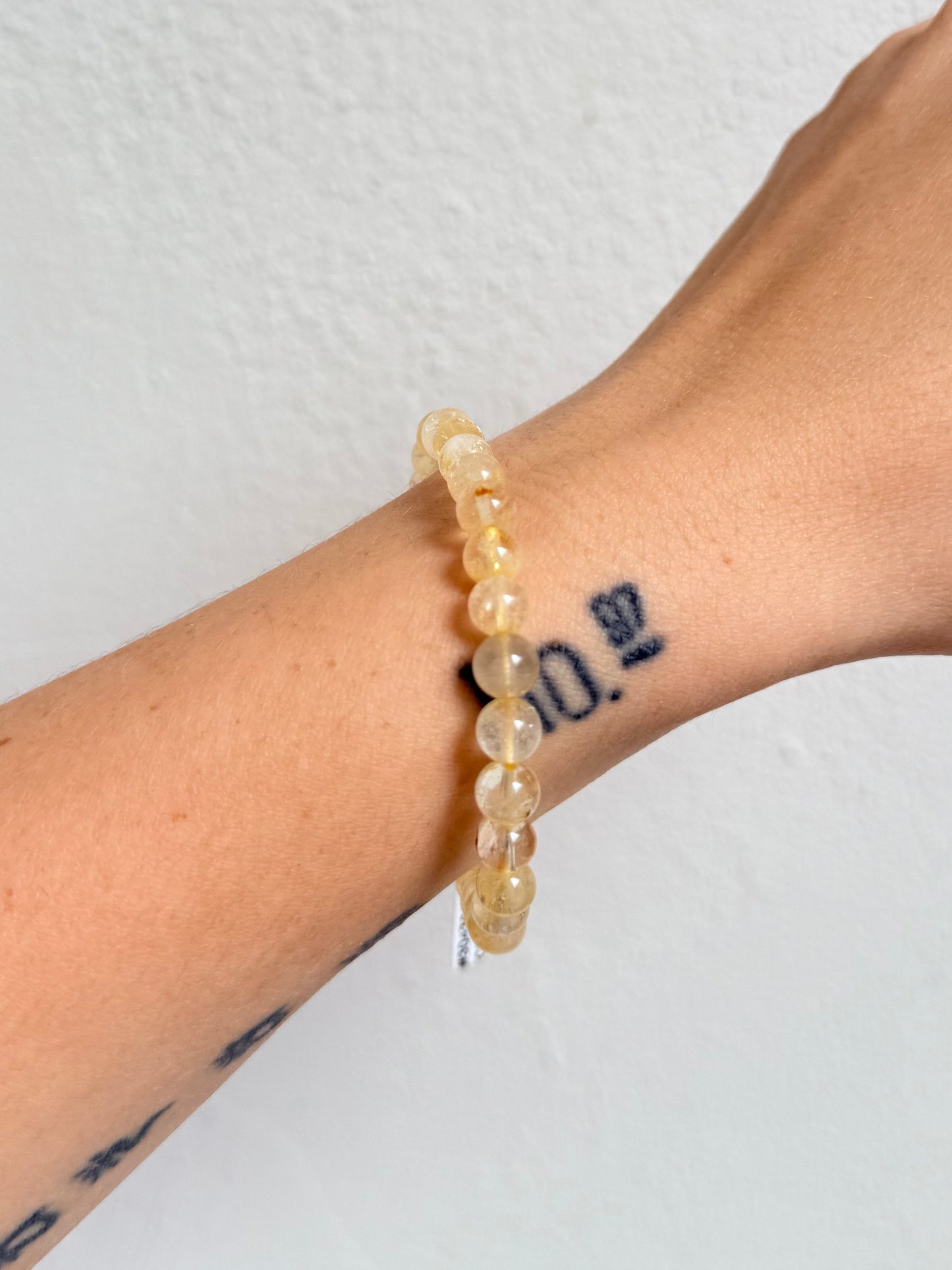 Citrine 6mm Bracelet