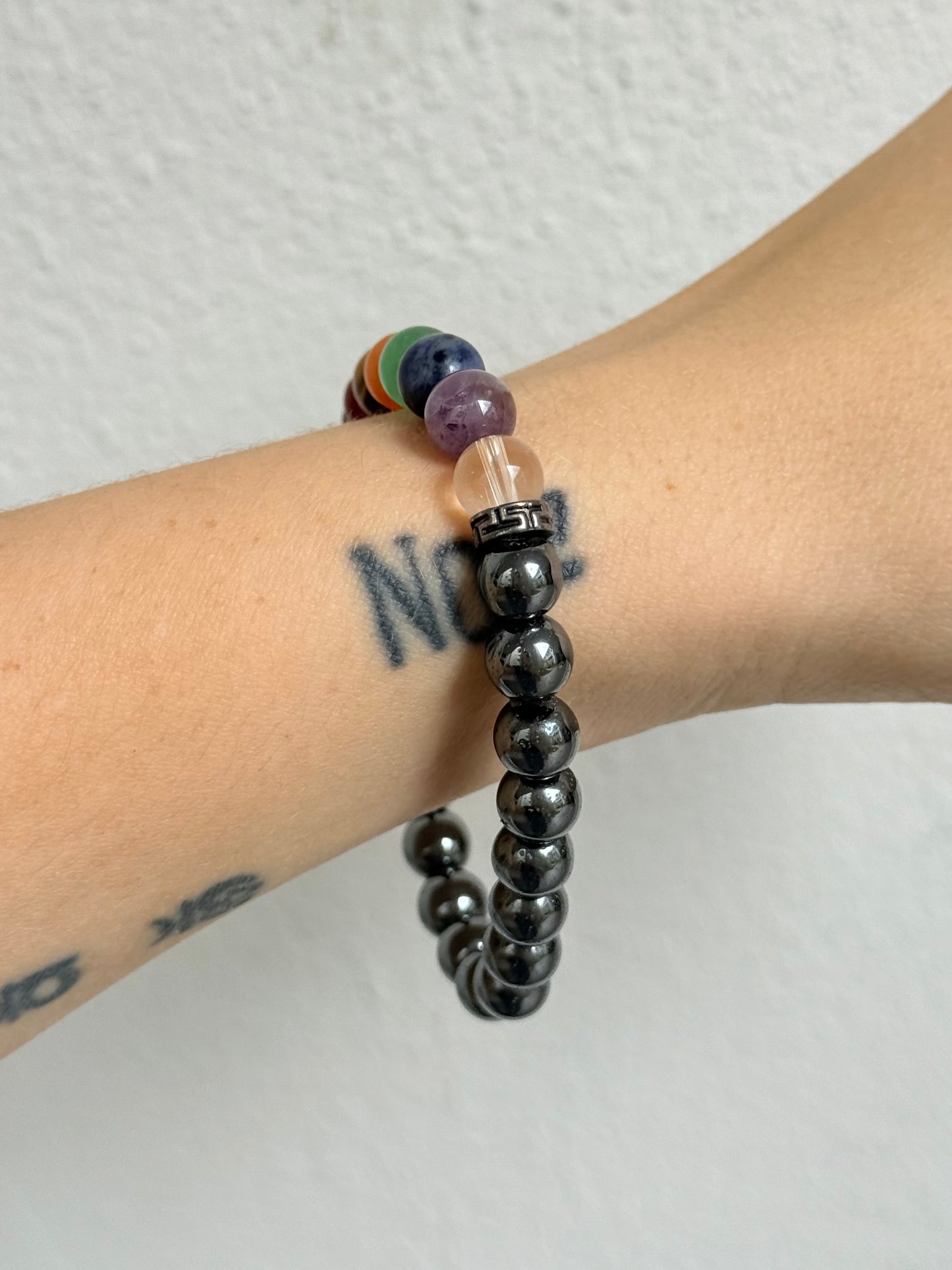 Hematite Chakra Bracelet 8mm