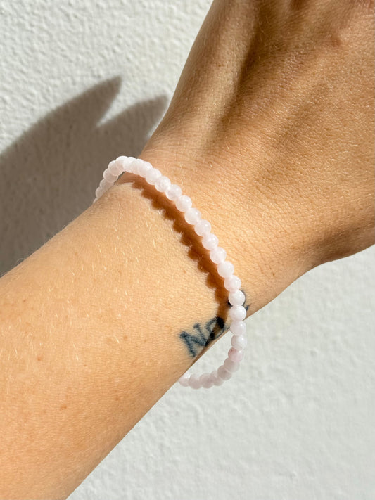 Rose Quartz 4mm Bracelet