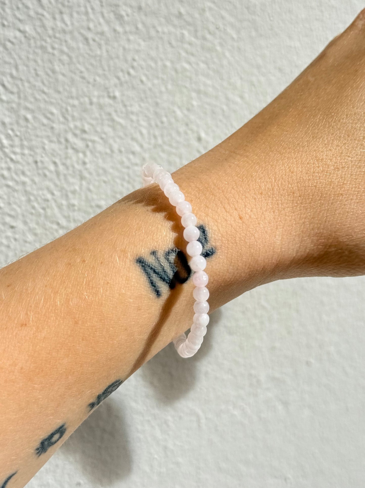 Rose Quartz 4mm Bracelet