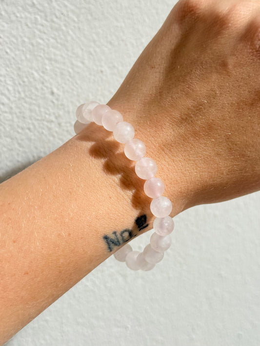Rose Quartz 8mm Bracelet