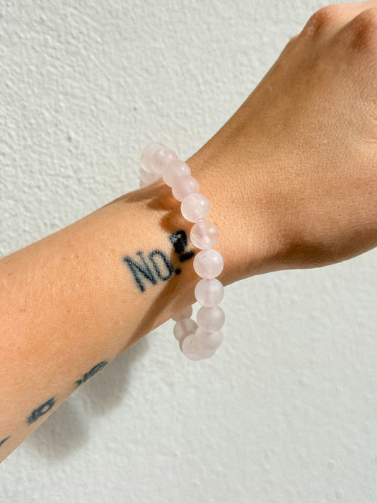 Rose Quartz 8mm Bracelet