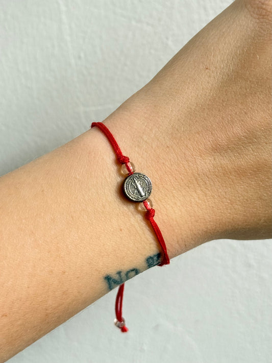 San Benito red String Bracelet