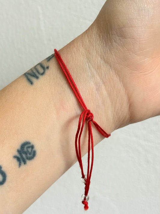 San Benito red String Bracelet
