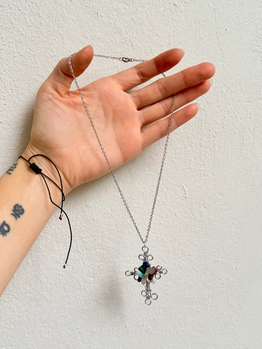 Cross Chakra Necklace