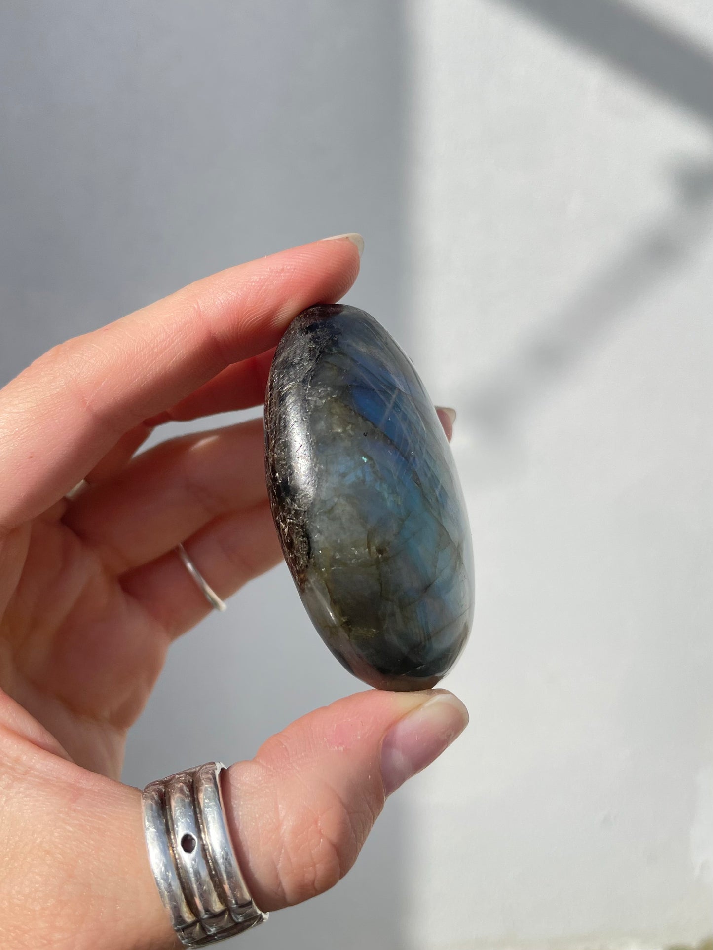 Labradorite Palm Stone