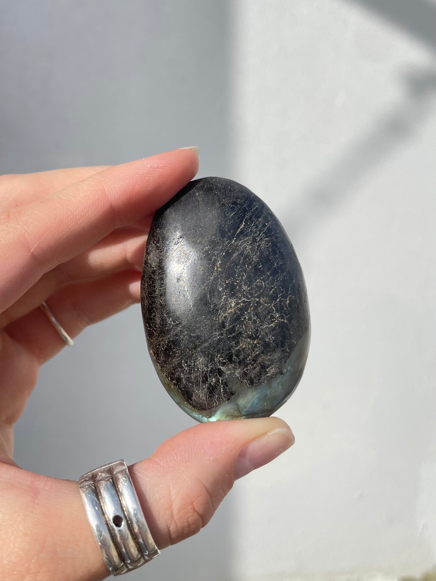 Labradorite Palm Stone
