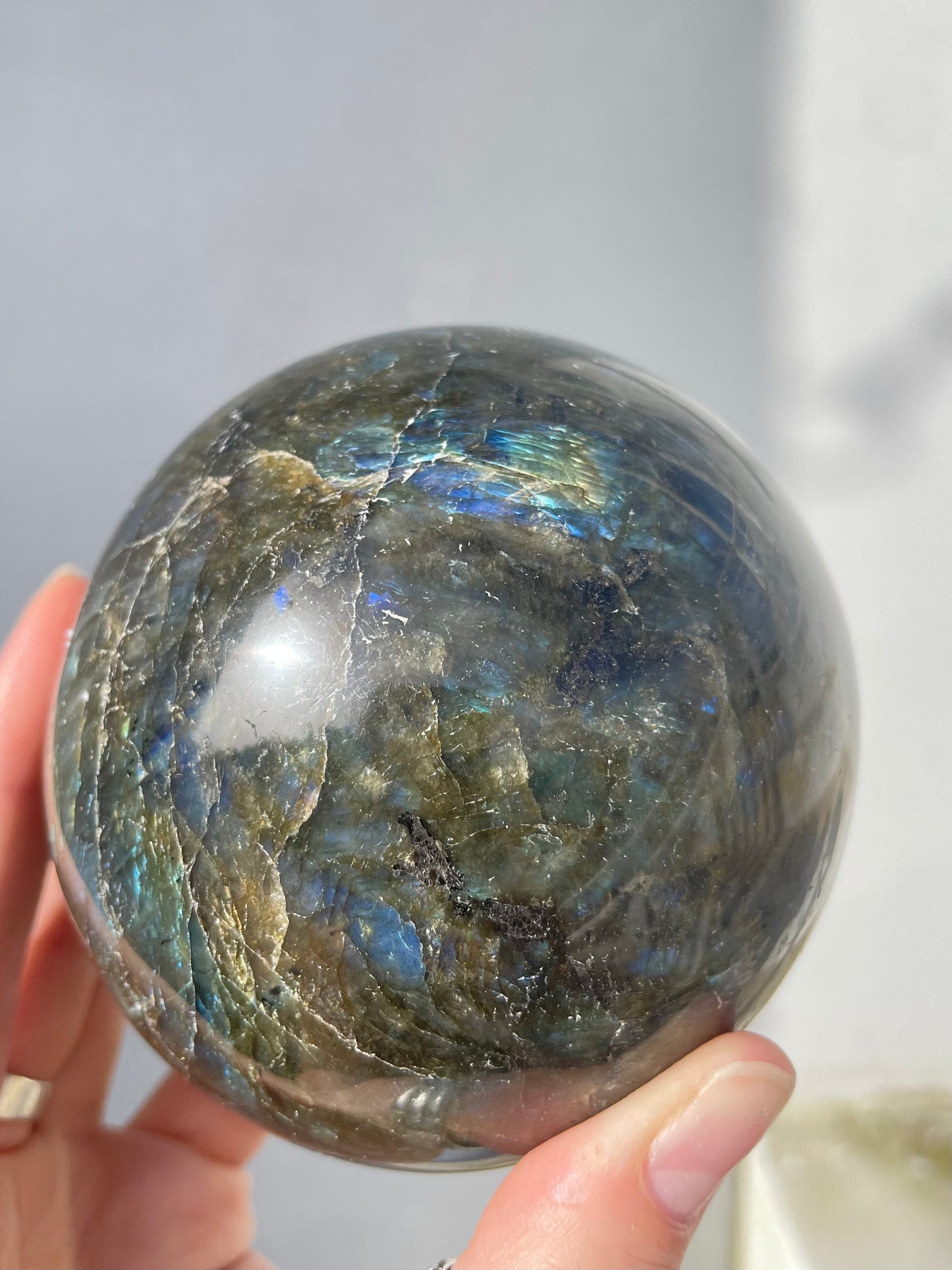 Labradorite Sphere