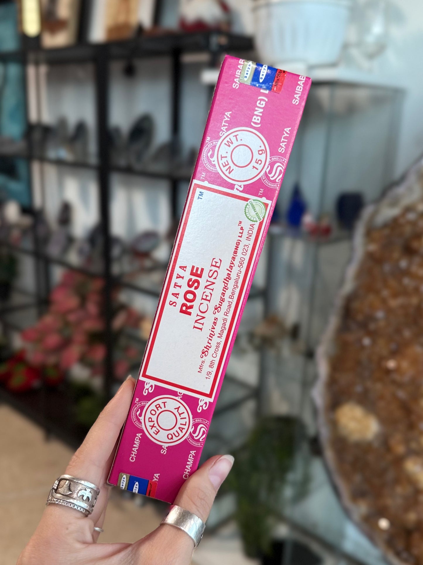 Rosa Satya Incense
