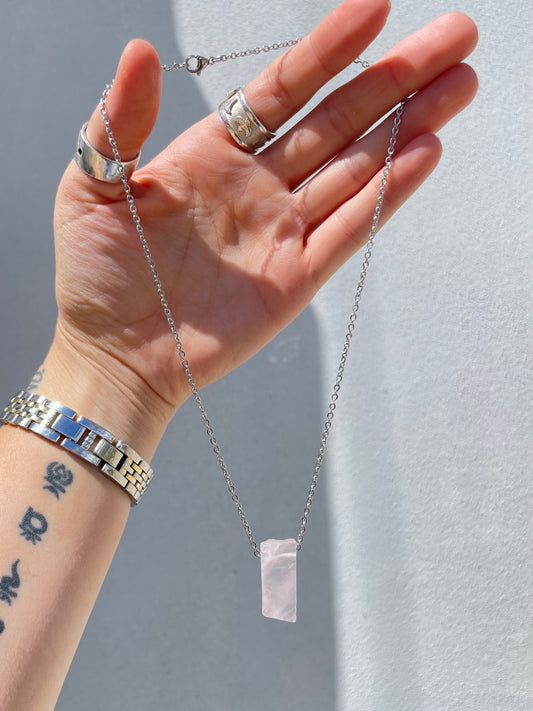 Rose Quartz Necklace